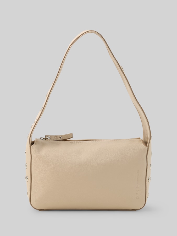 TTJACARDA Sac à bandoulière à clous par Denim Female, beige / beige