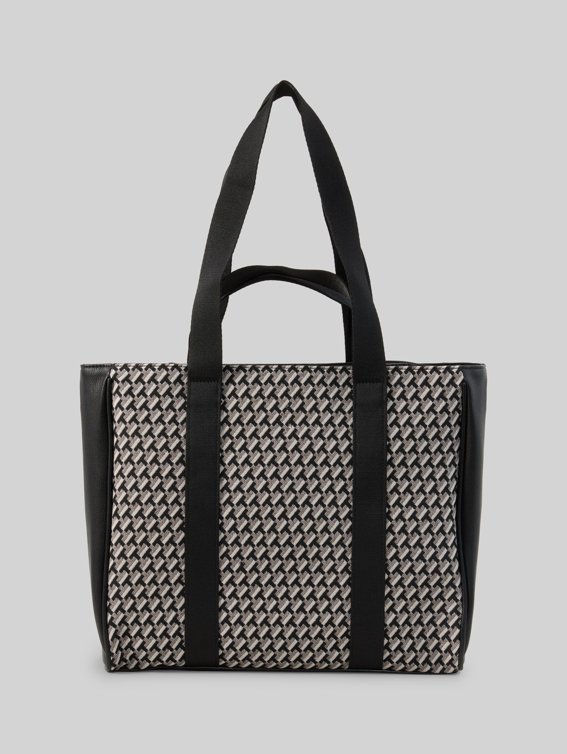 TTLANIKA L shopper met all-over print - mixed black - Product vooraanzicht