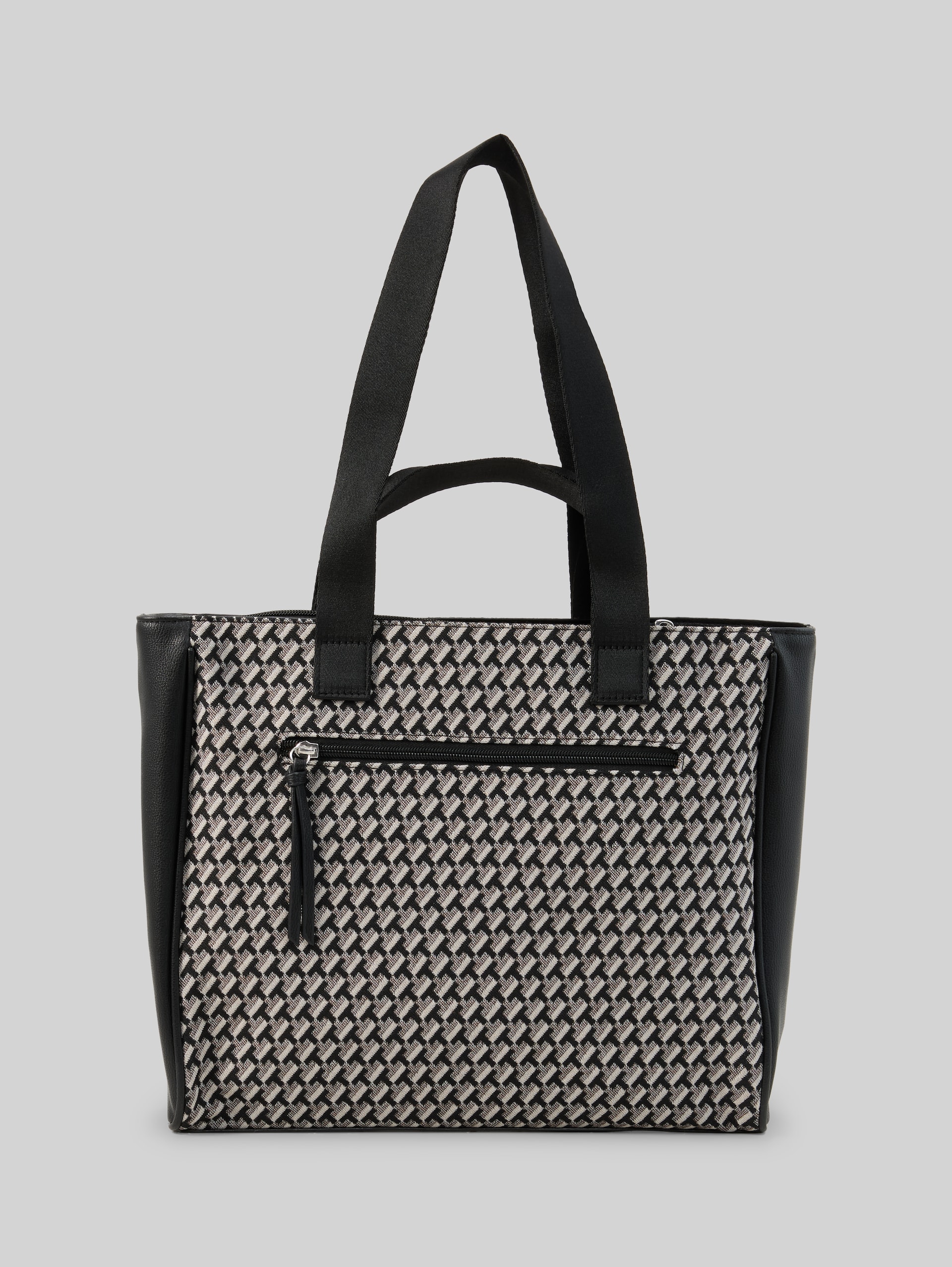 TTLANIKA L shopper met all-over print - mixed black - Achteraanzicht product