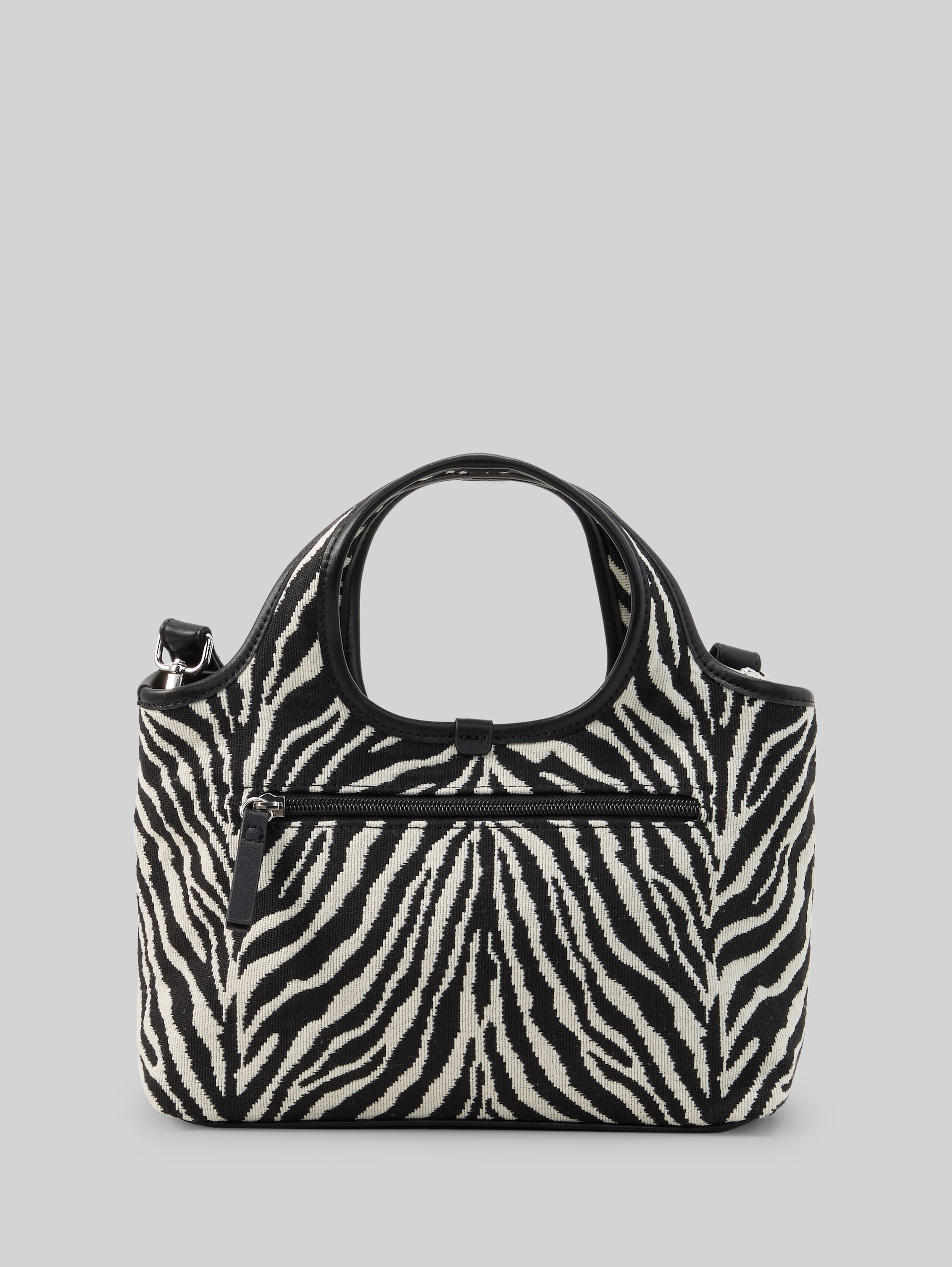TTLIDORA S shopper met logobadge - animal black - Achteraanzicht product