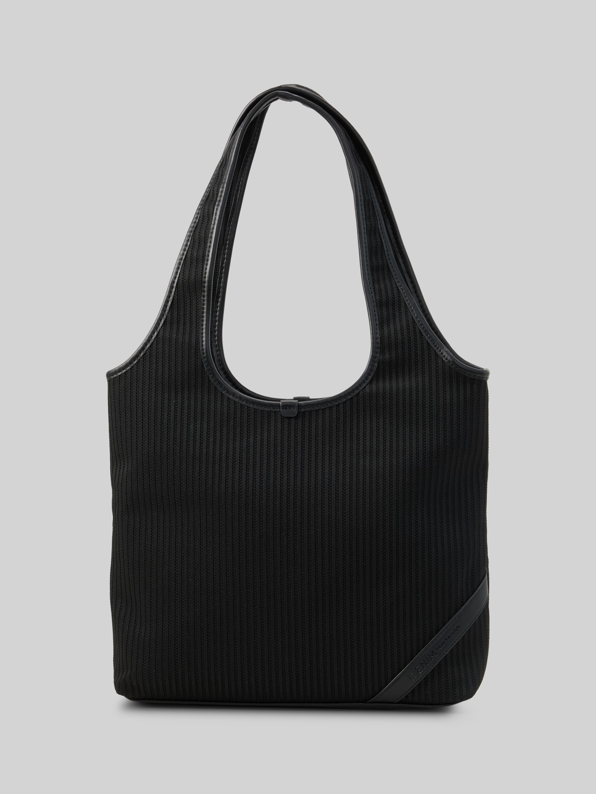 TTLIDORA L Shopper met logobadge - schwarz / black - Product vooraanzicht