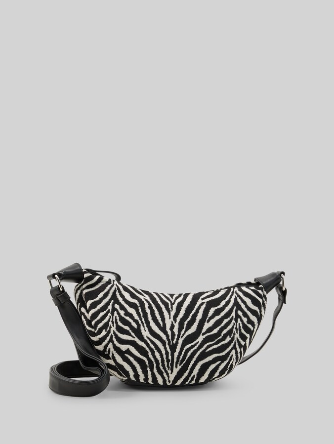 TTLIRIEL ZEBRA crossbody bag by Denim Female, animal black