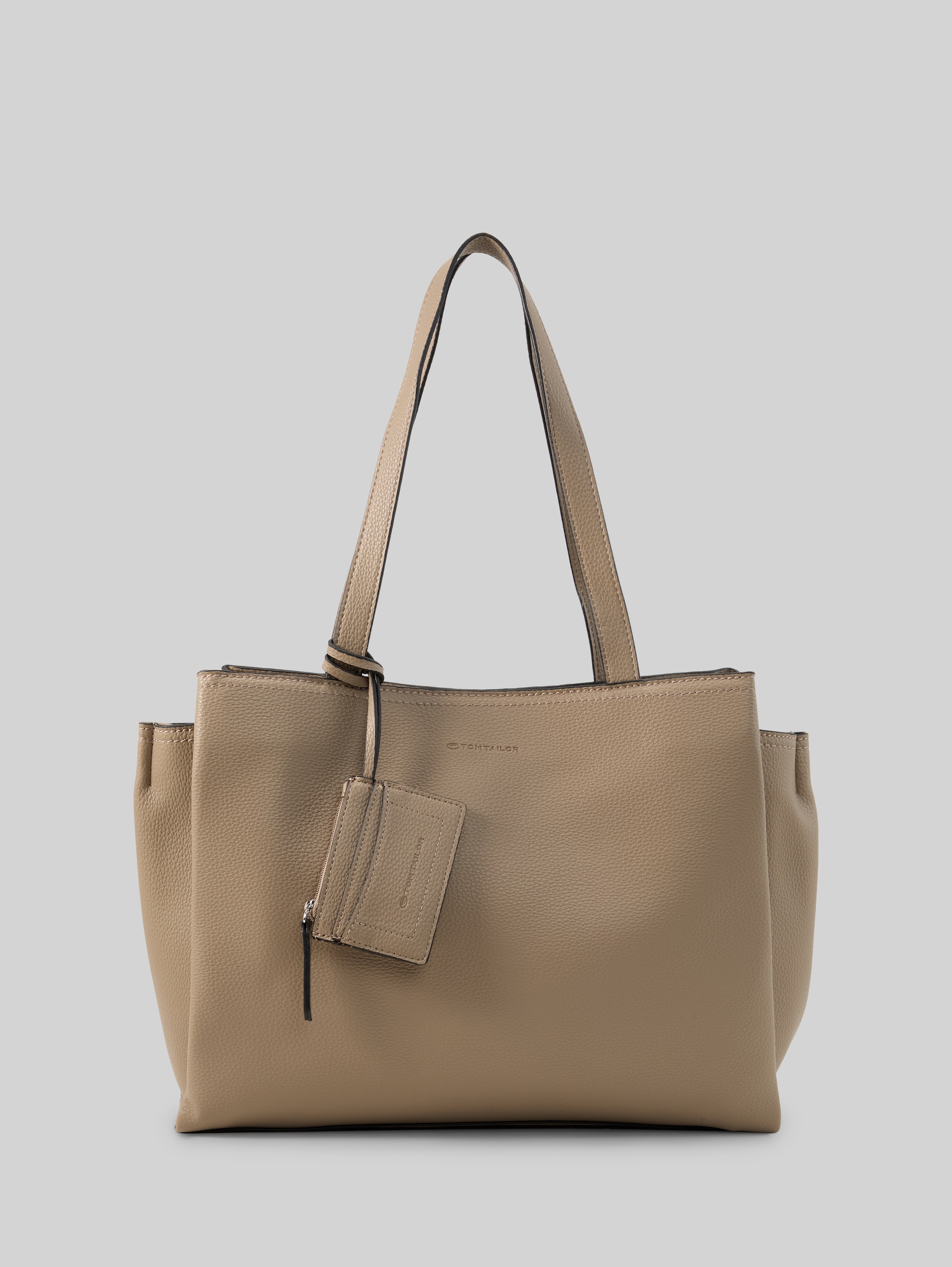 TTMAYAN L Shopper met bijzakje - taupe / taupe - Product vooraanzicht