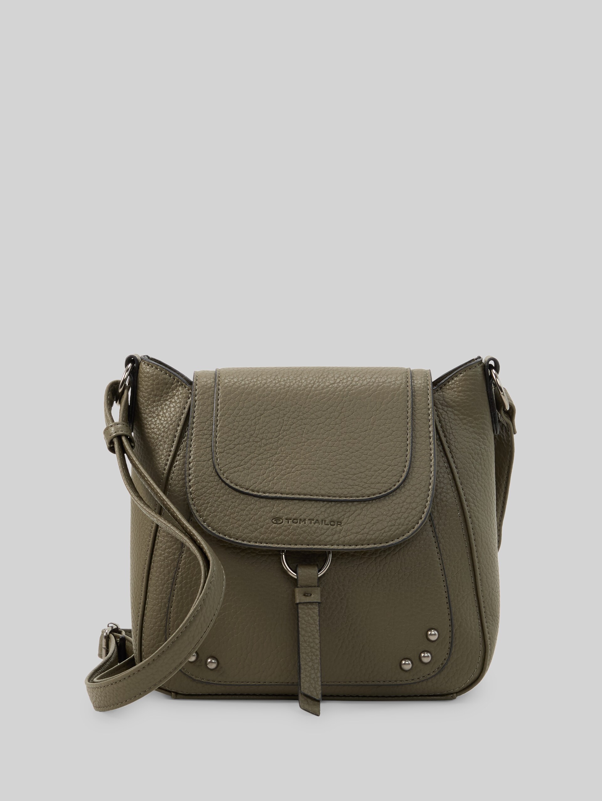 TTNALANI S schoudertas met studs - khaki / khaki - Product vooraanzicht