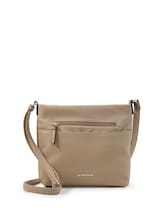 Niet geselecteerd, TTWINA S schoudertas met ritsdetails door Tom Tailor, beige