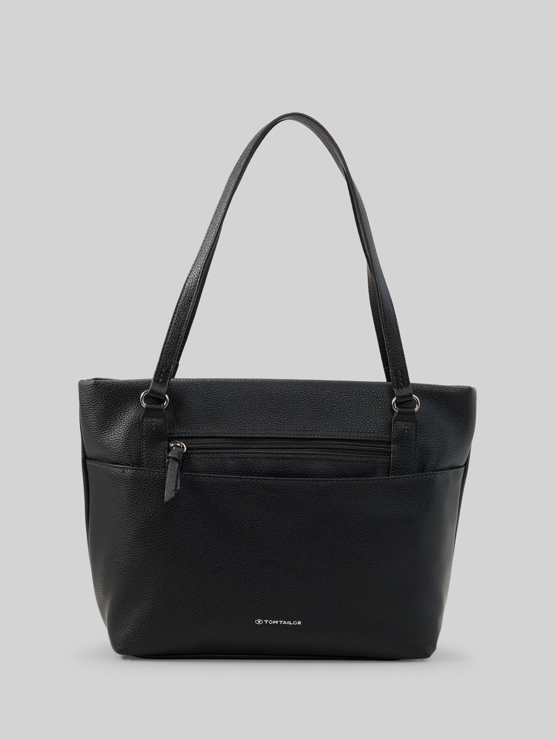 TTWINA L shopper met ritsdetails - schwarz / black - Product vooraanzicht