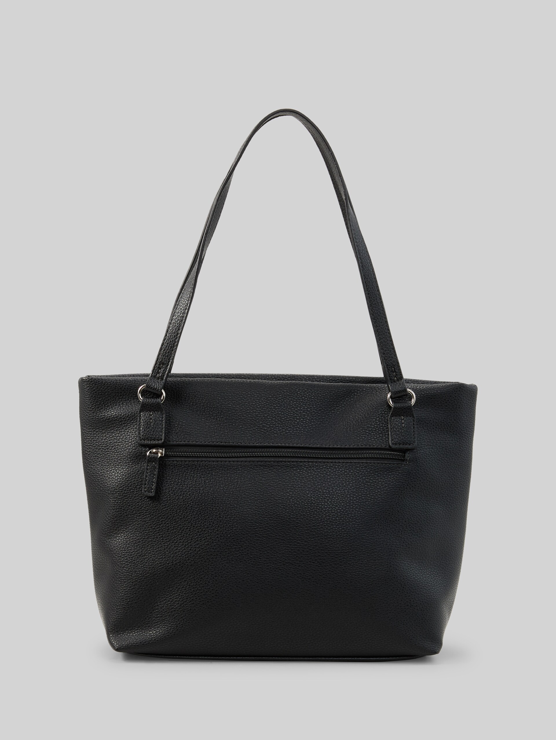 TTWINA L shopper met ritsdetails - schwarz / black - Achteraanzicht product