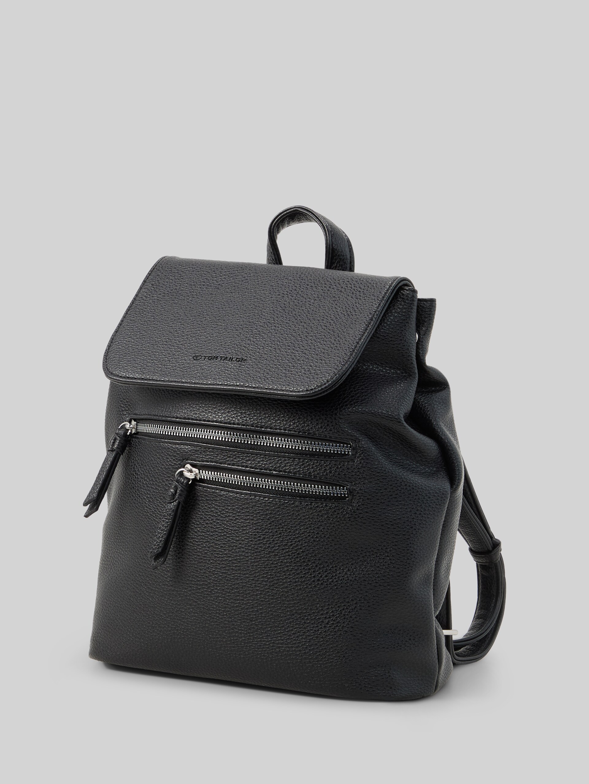 TTWINONA Rugzak met omslag - schwarz / black - zijaanzicht product 