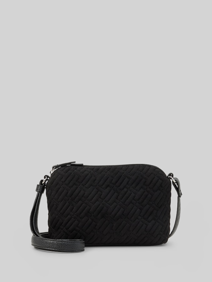 TTXANTHIA schoudertas met logo-reliëf door Women, schwarz / black