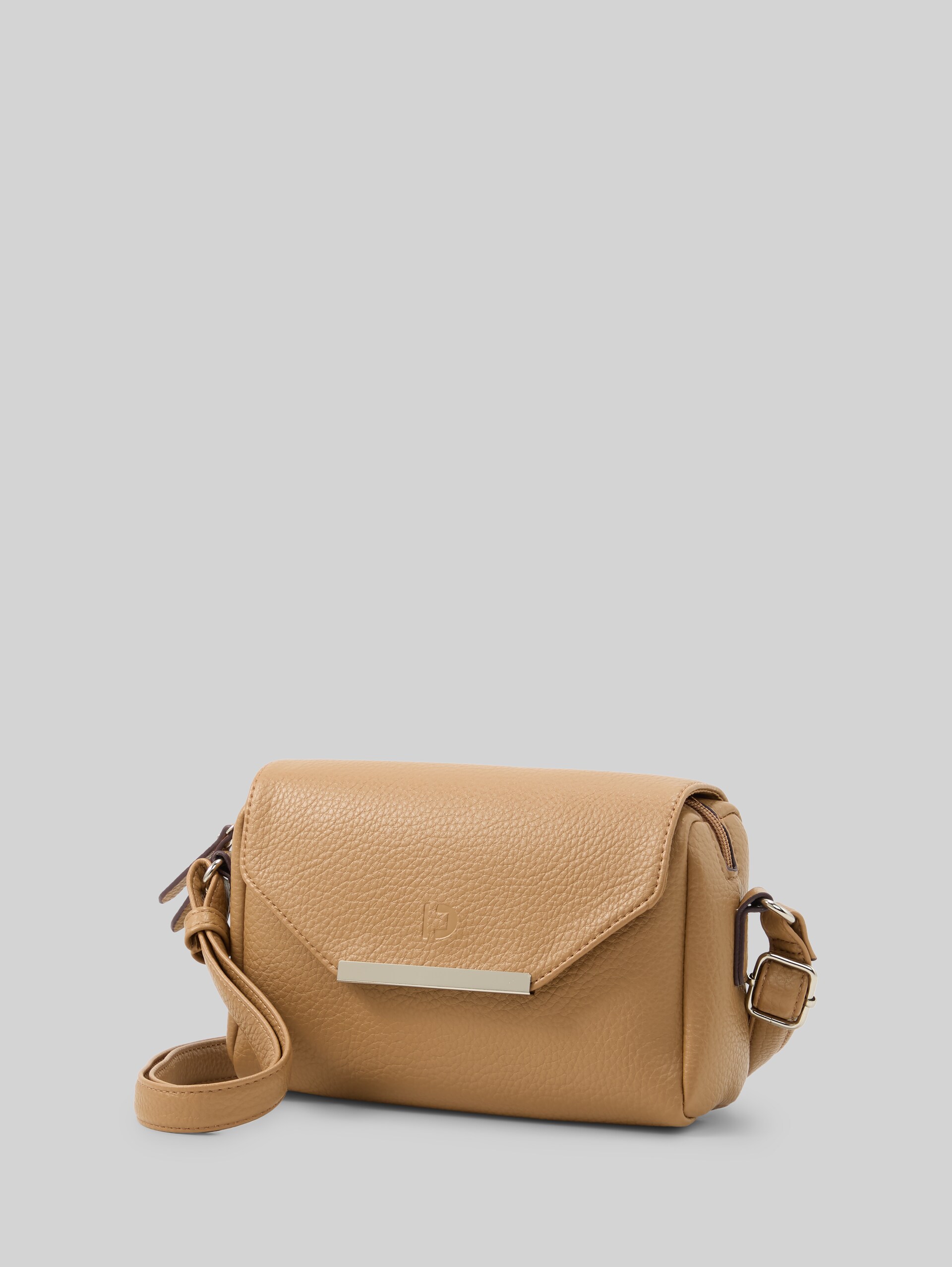 TTYADIRA S Handtas met sierstrip - camel / camel nature - zijaanzicht product 