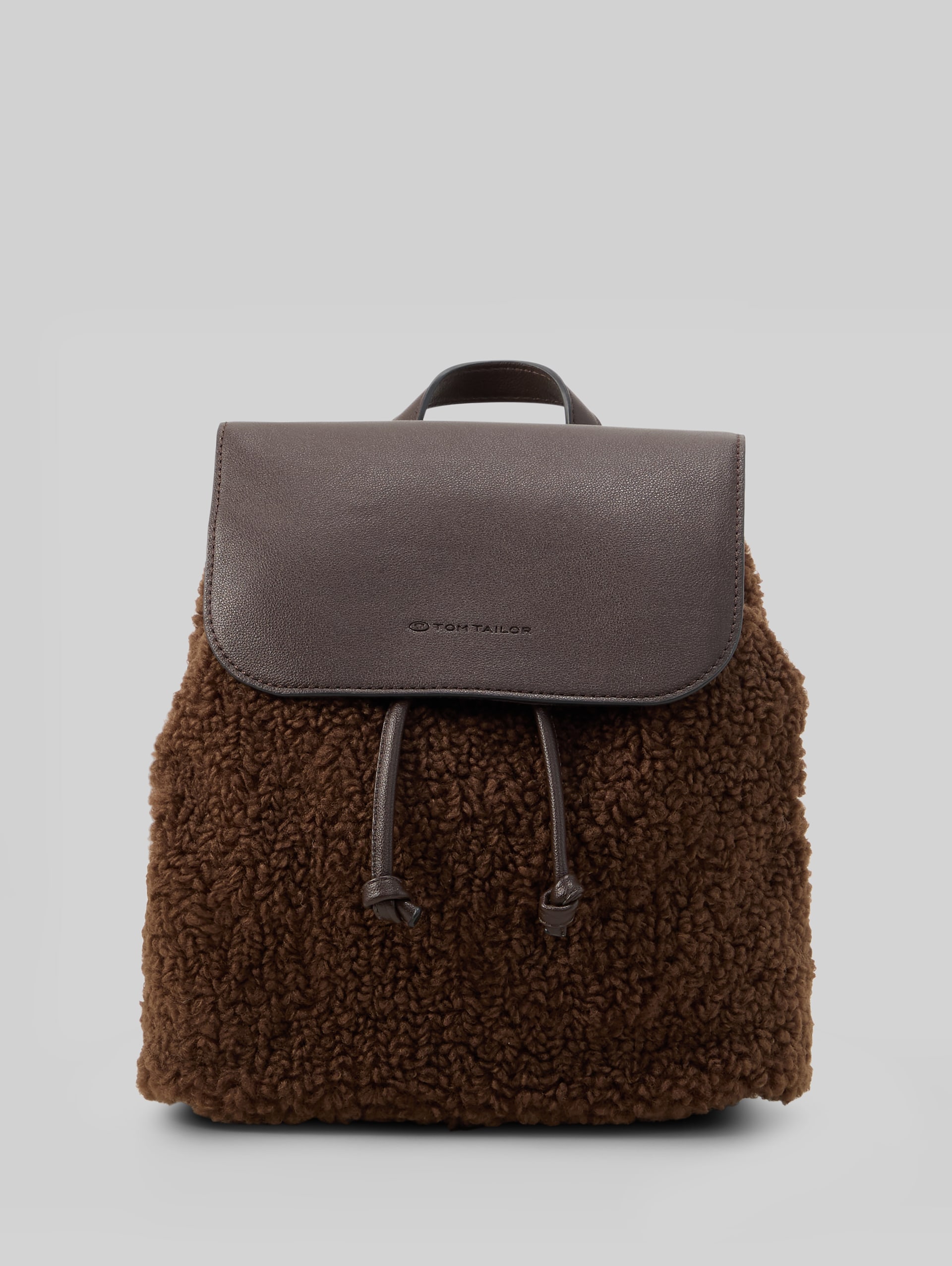 TTZELINA S Rugzak met omslag - dark brown - Product vooraanzicht