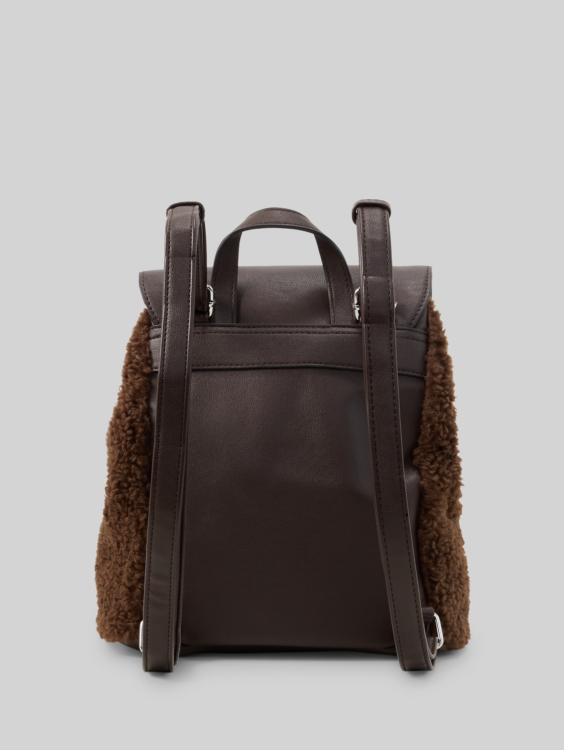 TTZELINA S Rugzak met omslag - dark brown - Achteraanzicht product