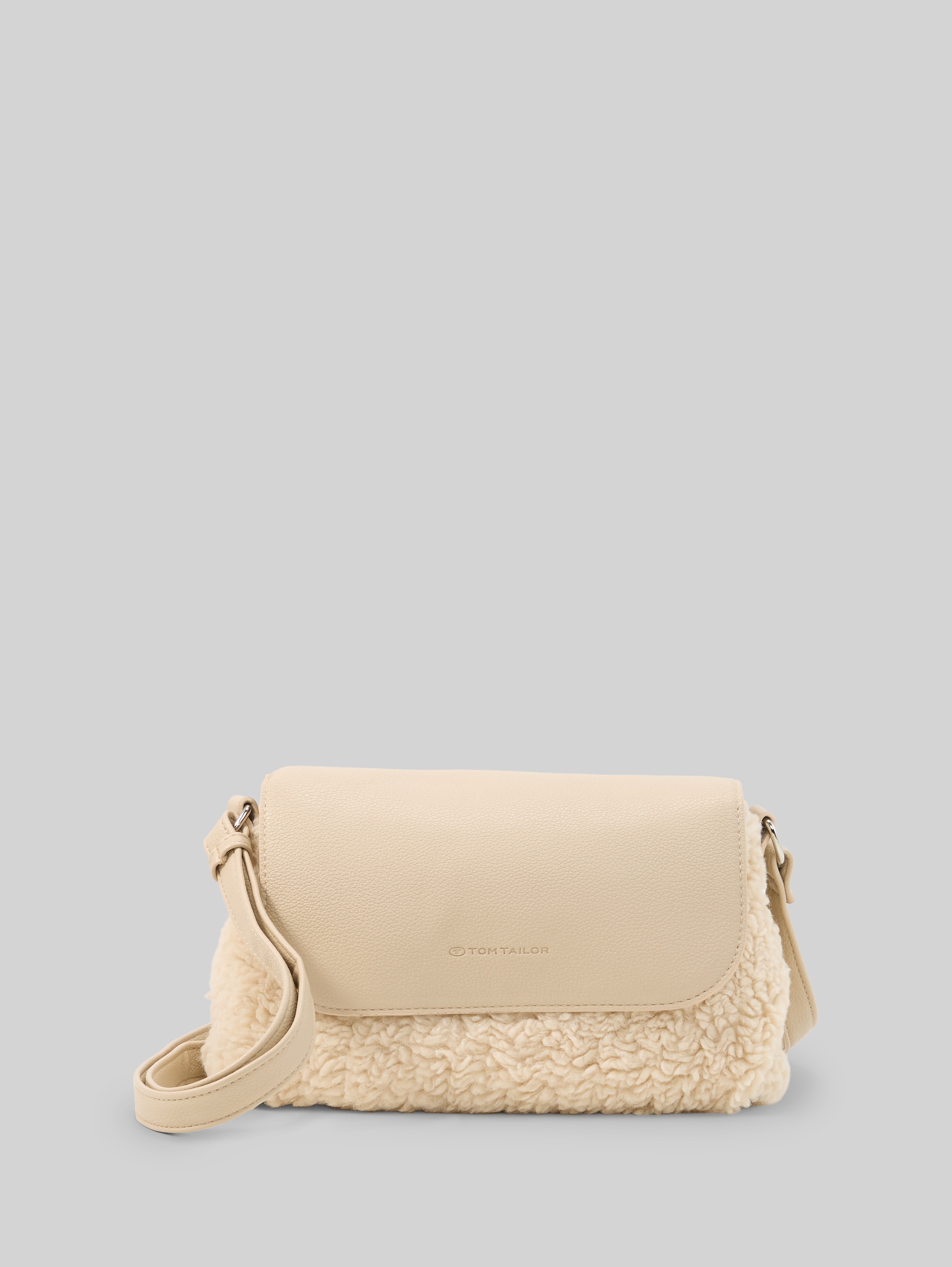 TTZELINA S schoudertas met teddybont - beige / beige - Product vooraanzicht