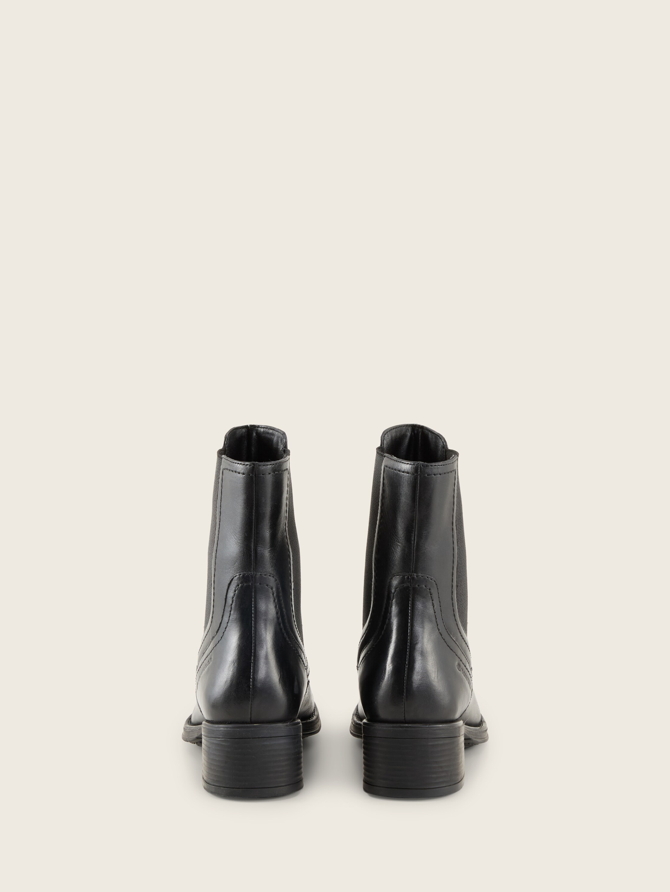 Stiefeletten aus Leder - black_1 - 