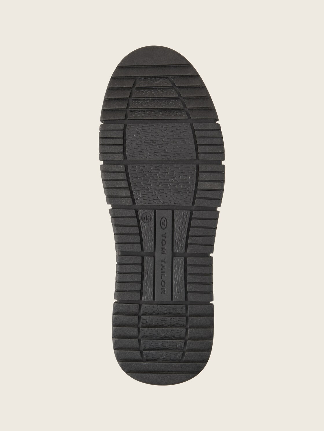 Gefütterte Kunstleder Stiefeletten - black - Produkt-Ansicht Sohle