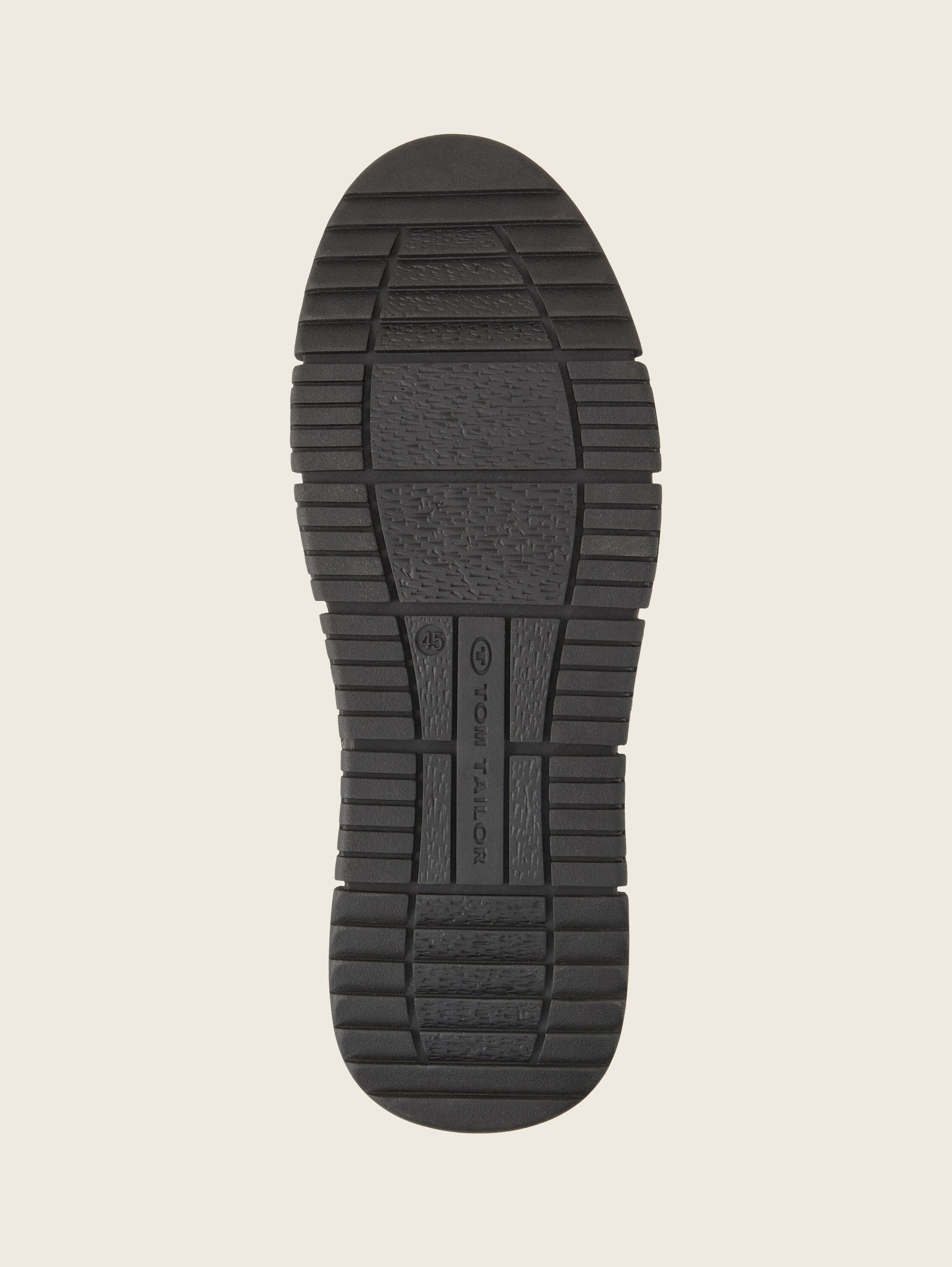 Gefütterte Kunstleder Stiefeletten - black_1 - 