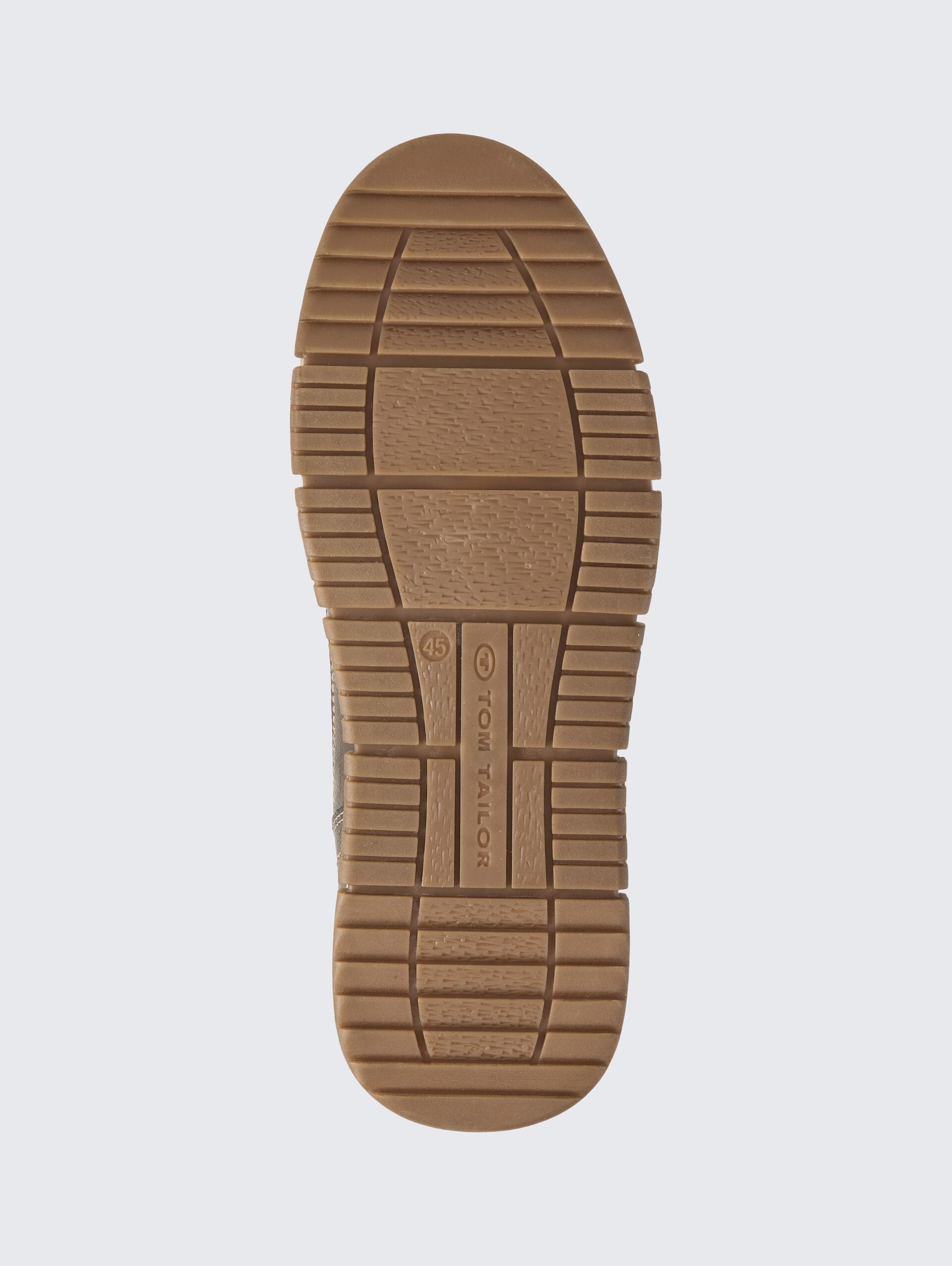 Wasserdichte Schnürschuhe - cognac - Produkt-Ansicht Sohle
