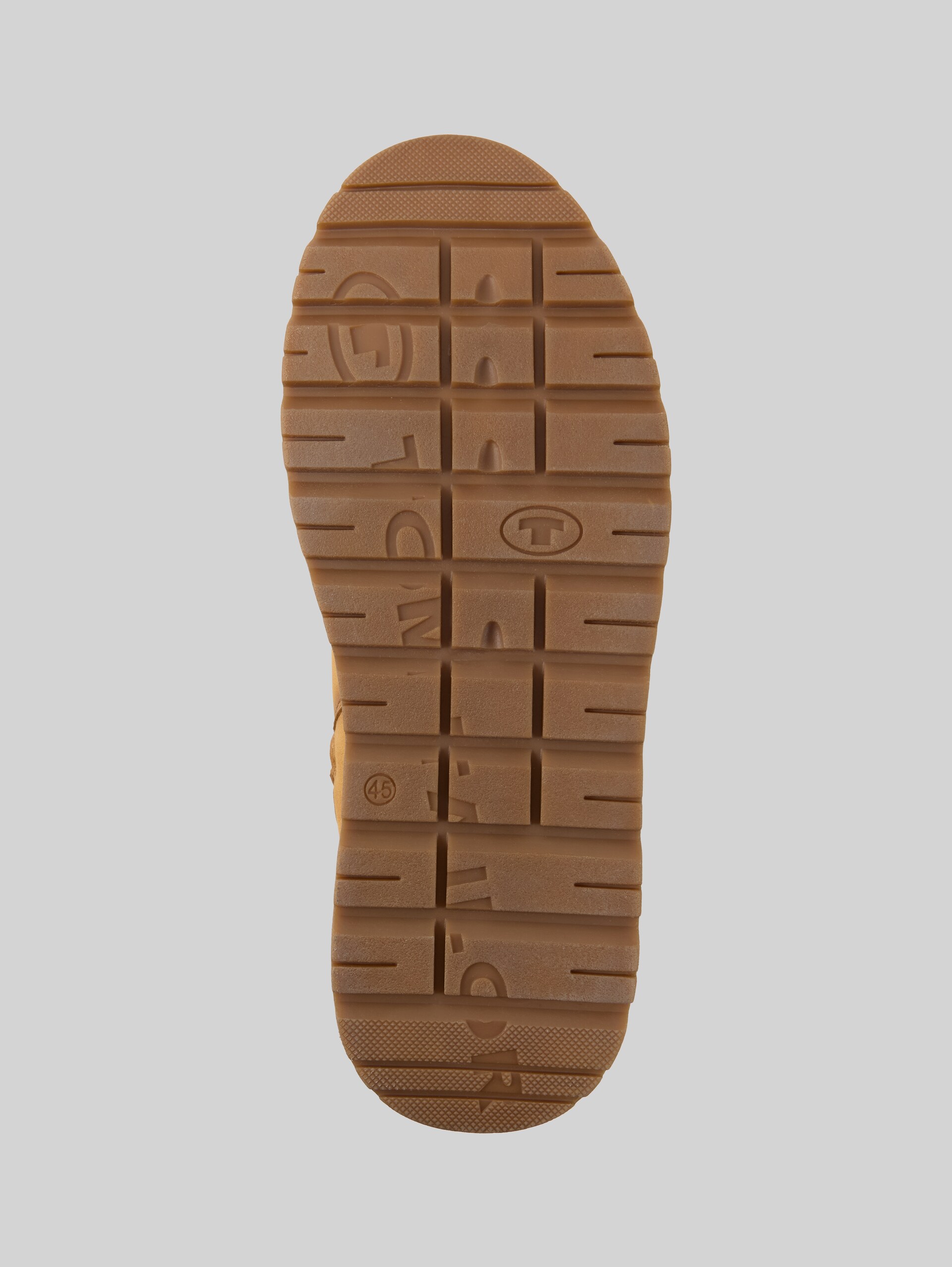 Bottes imperméables avec doublure - camel - Vue du produit semelle