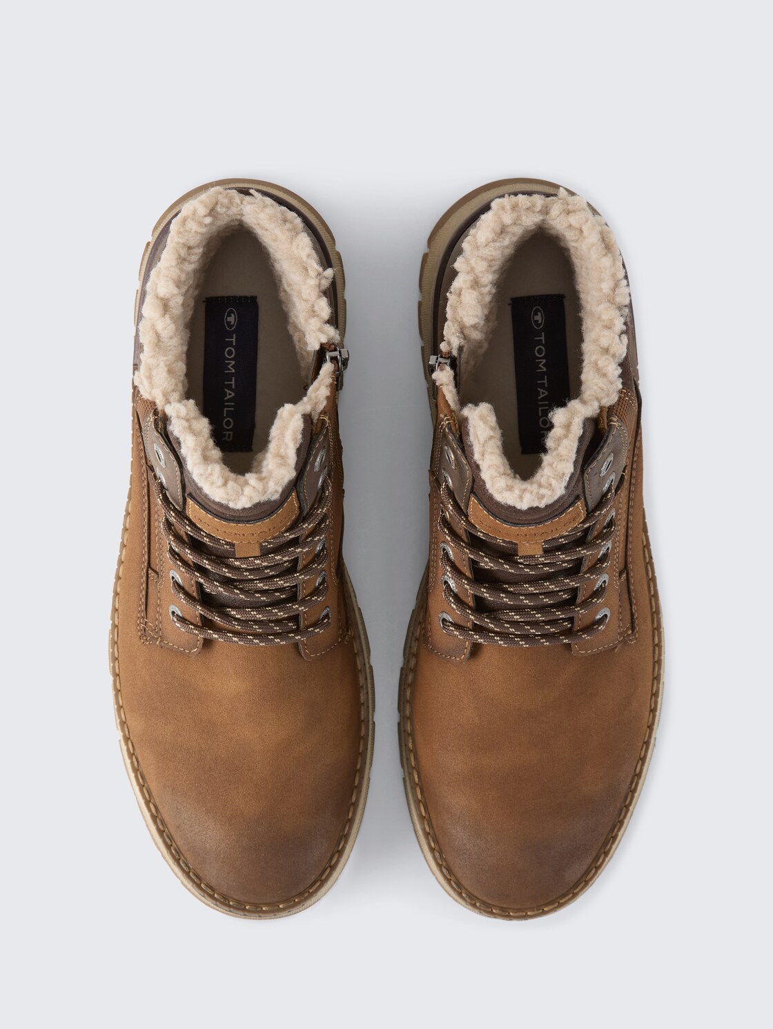 Wasserdichte Stiefeletten mit Fütterung - rust - Produkt-Ansicht von oben 