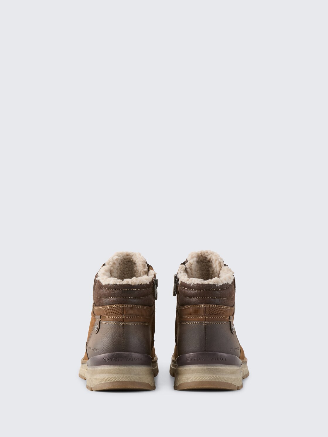 Wasserdichte Stiefeletten mit Fütterung - rust - Produkt-Rückansicht