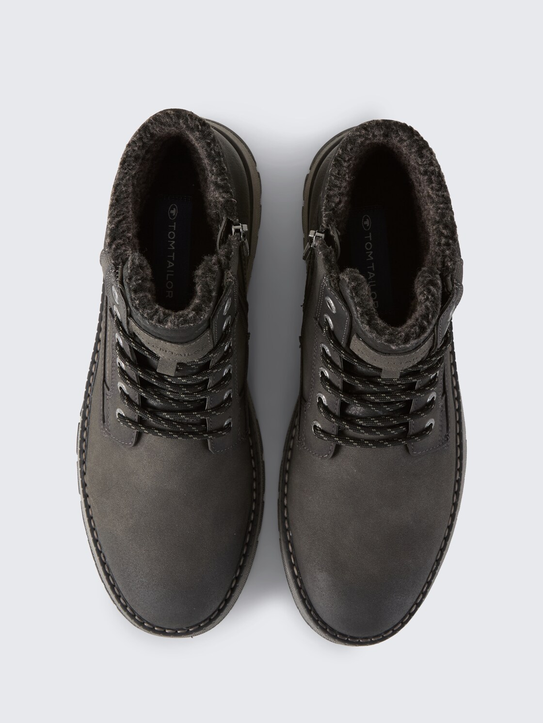 Wasserdichte Stiefeletten mit Fütterung - coal - Produkt-Ansicht von oben 