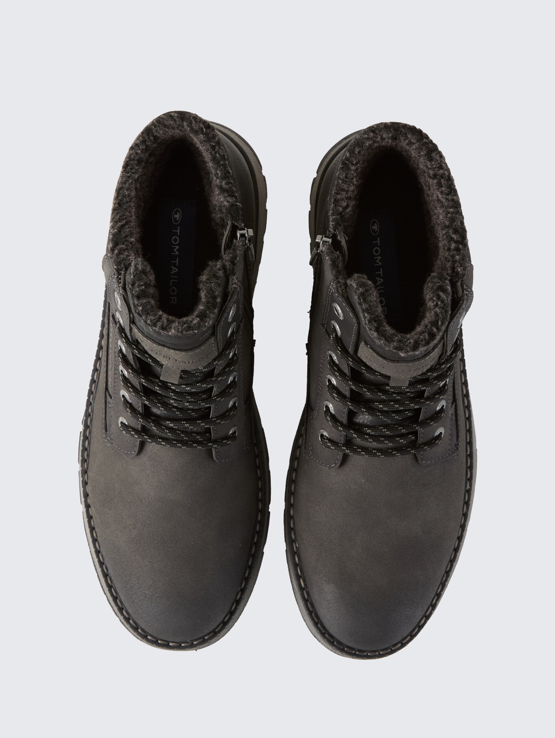 Wasserdichte Stiefeletten mit Fütterung - coal - Produkt-Ansicht von oben 