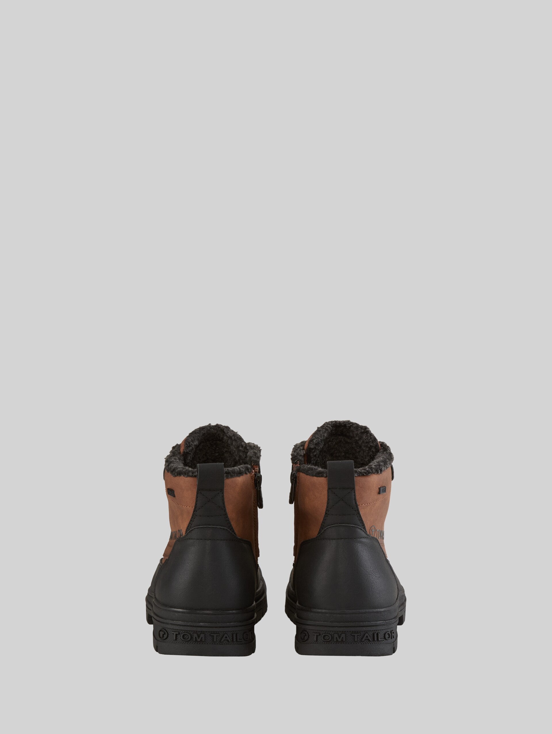 Wasserdichte Boots mit Fütterung - cognac - Produkt-Rückansicht