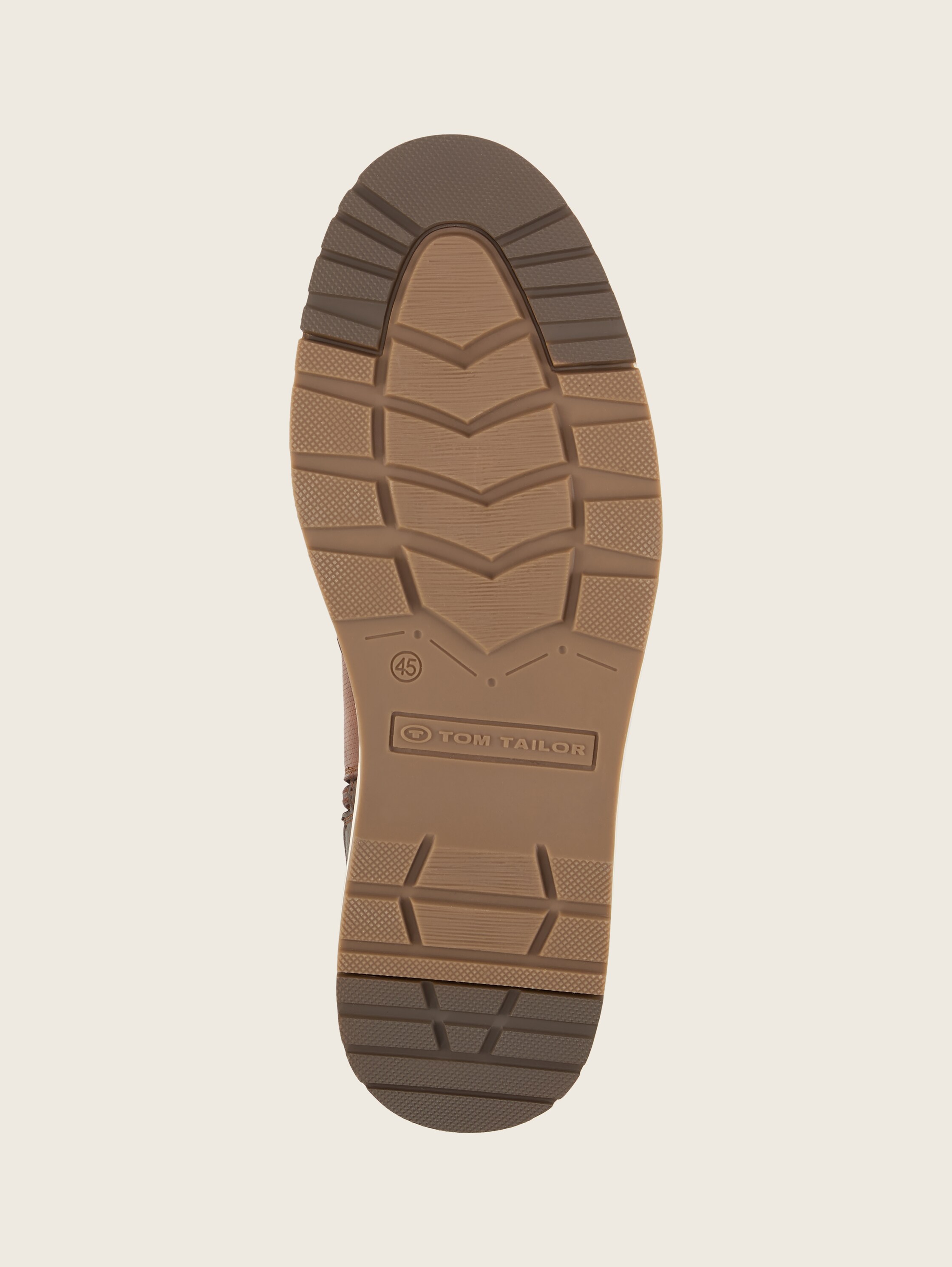 Kunstleder Stiefeletten - cognac - 