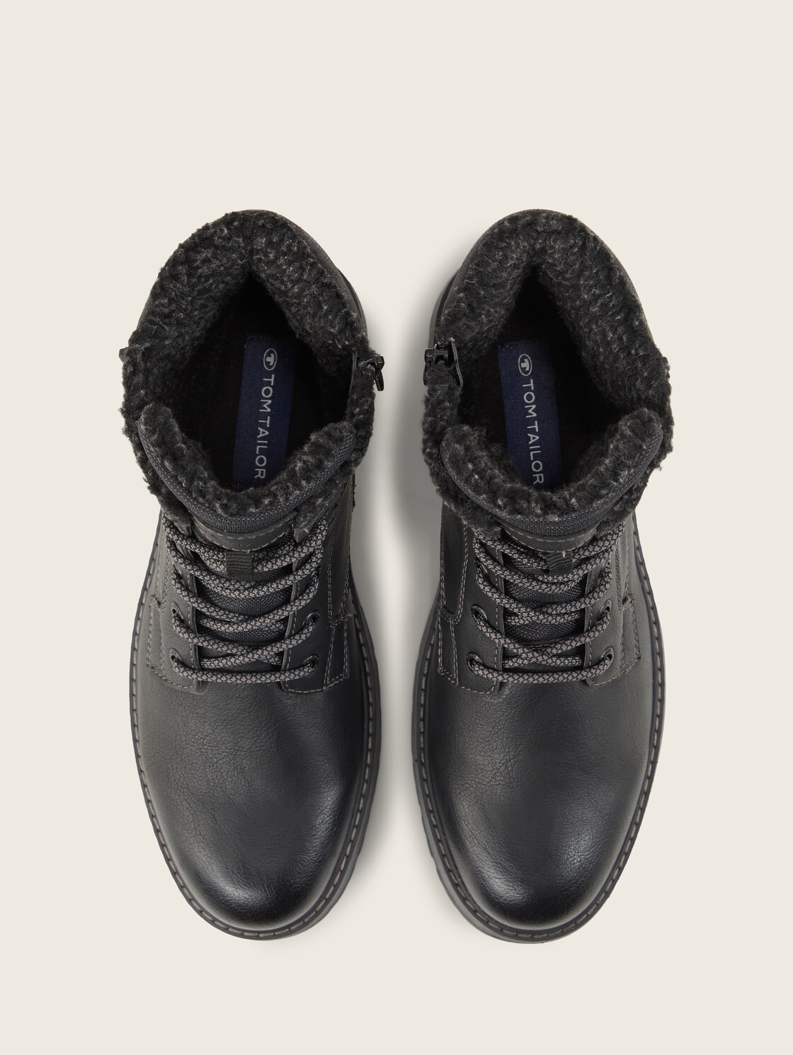 Gefütterte Stiefel - black - Produkt-Ansicht von oben 