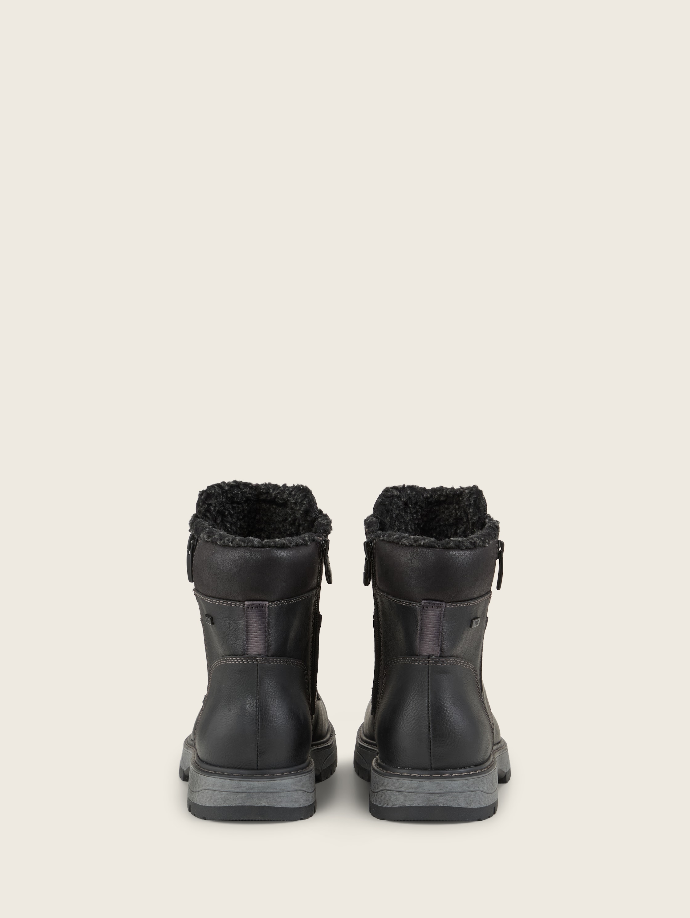 Gevoerde laarzen - black_1 - 