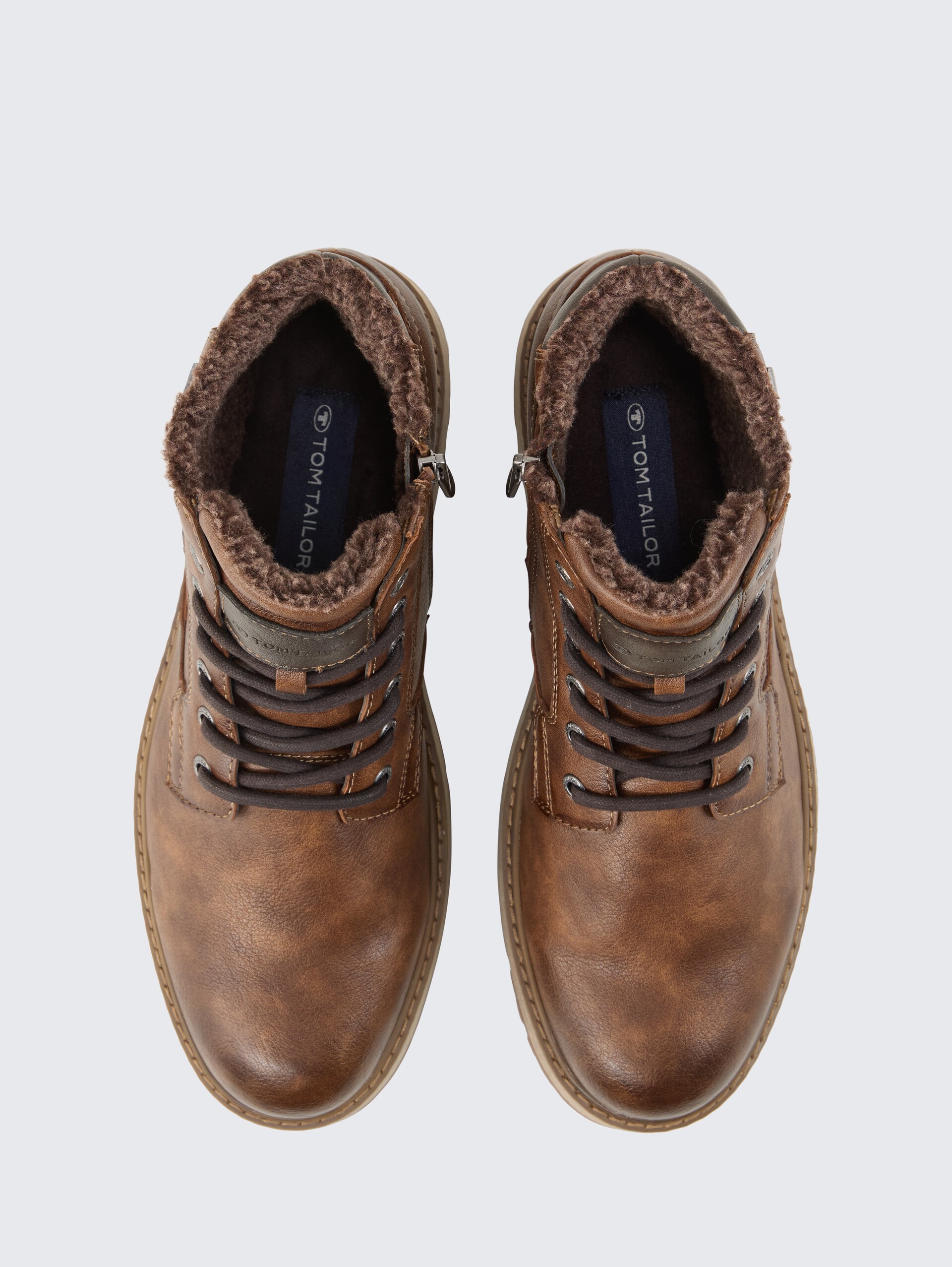 Wasserdichte Schnürstiefeletten - rust - Produkt-Ansicht von oben 