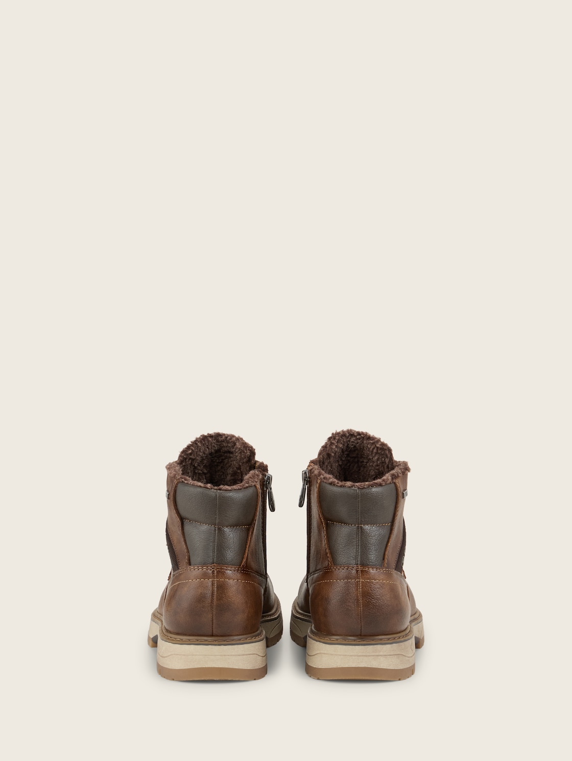 Wasserdichte Schnürstiefeletten - rust - Produkt-Rückansicht