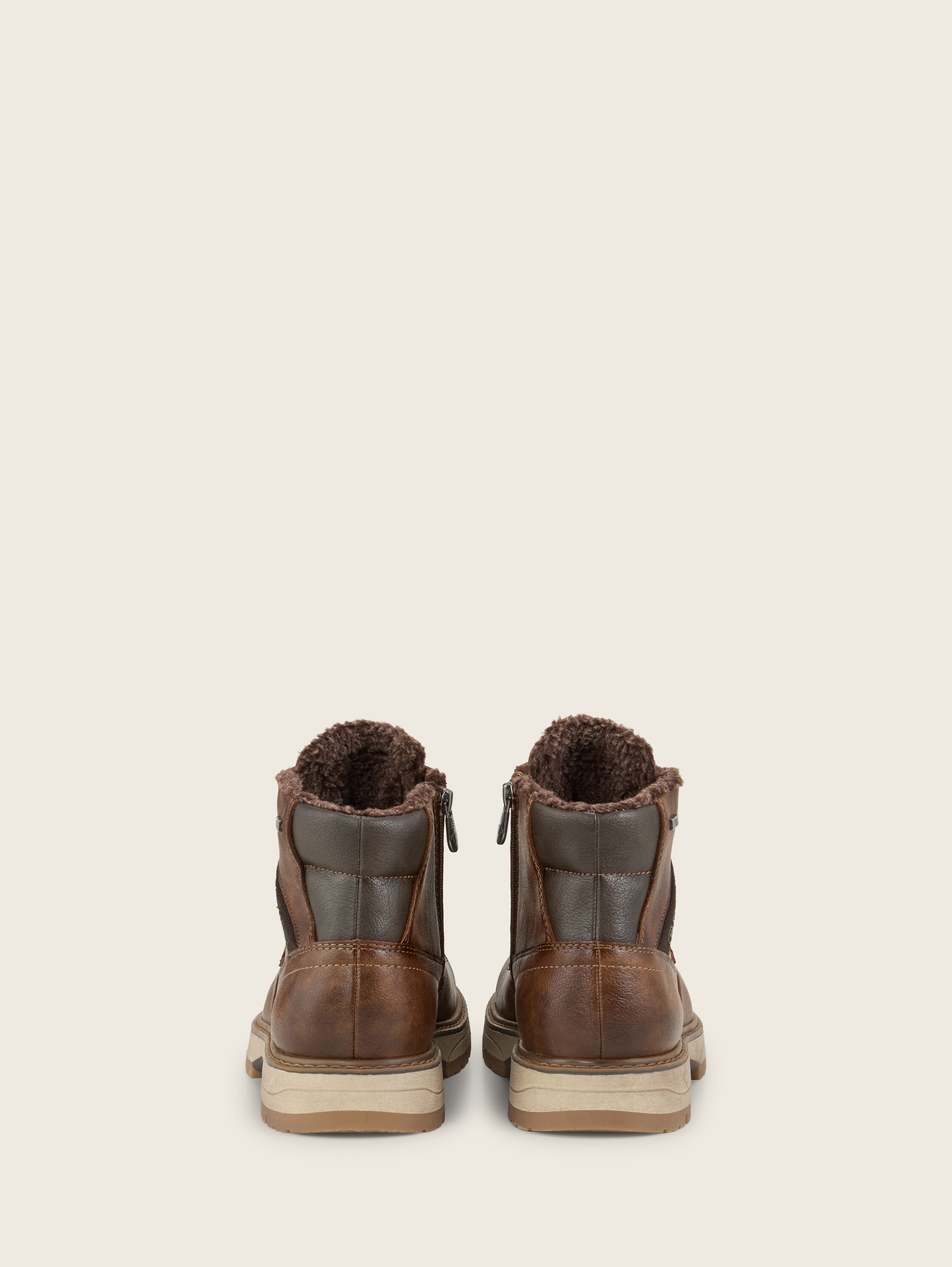 Wasserdichte Schnürstiefeletten - rust - 