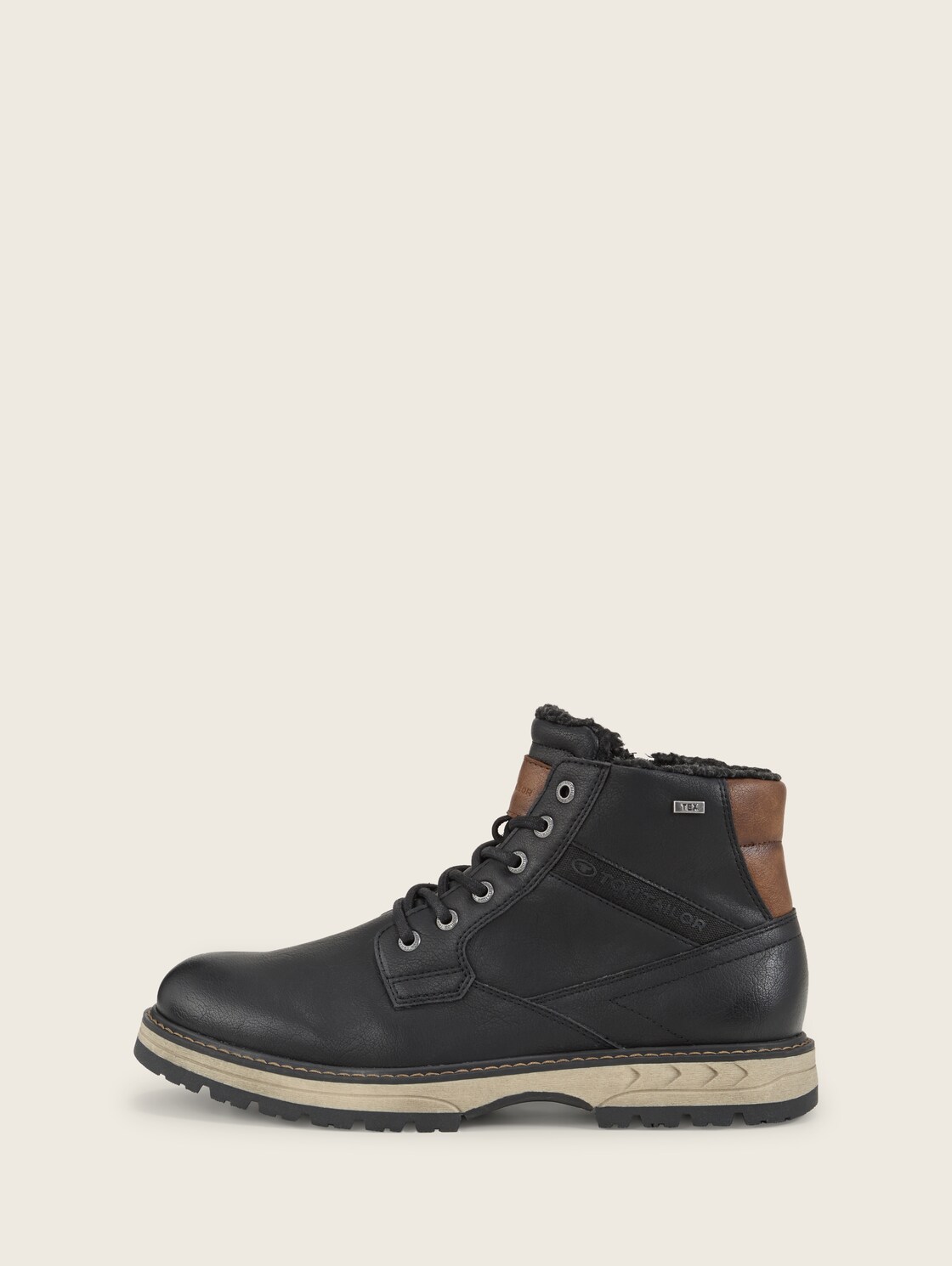 Wasserdichte Schnürstiefeletten - black - seitliche Produkt-Ansicht