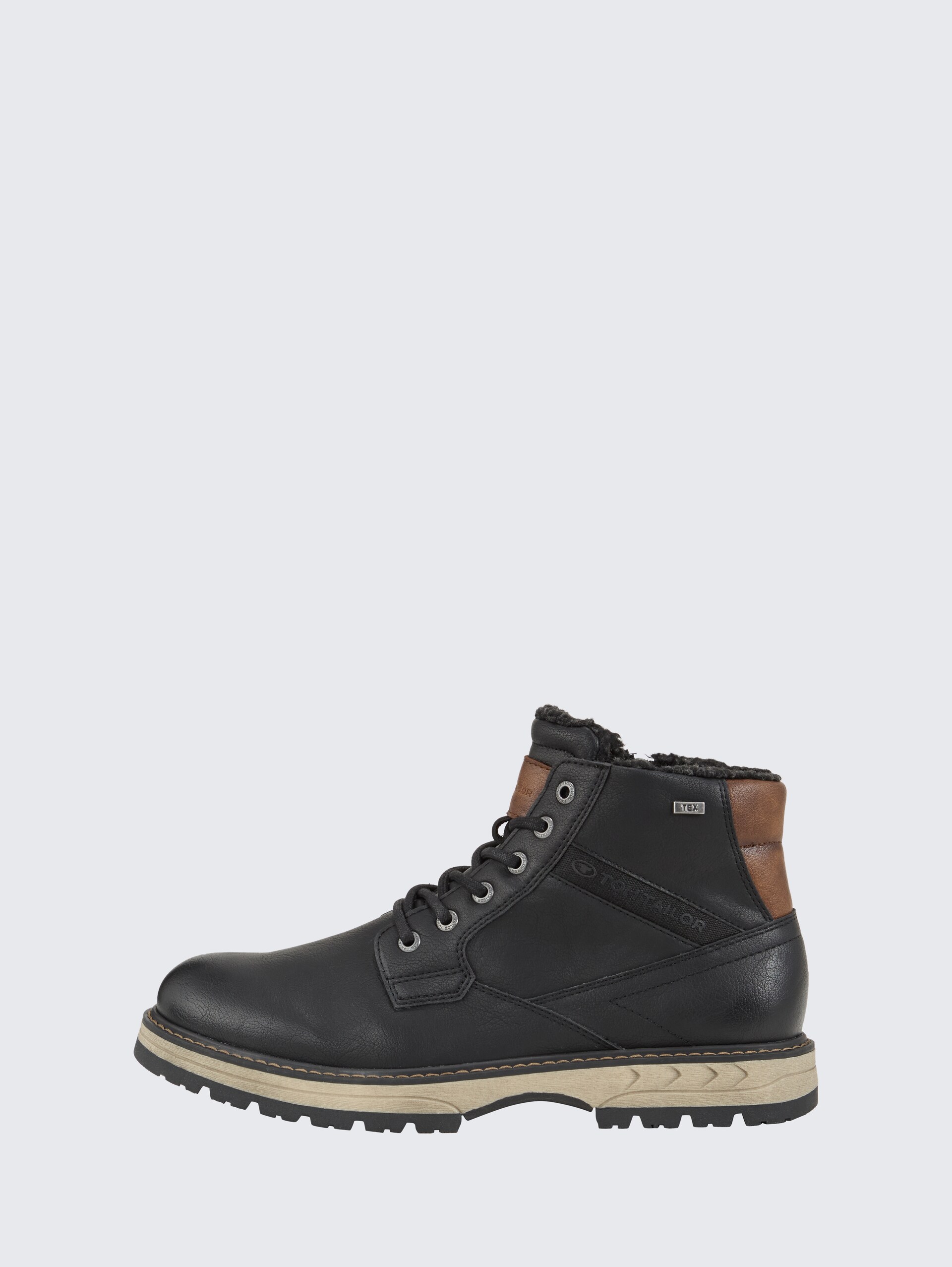 Wasserdichte Schnürstiefeletten - black - seitliche Produkt-Ansicht