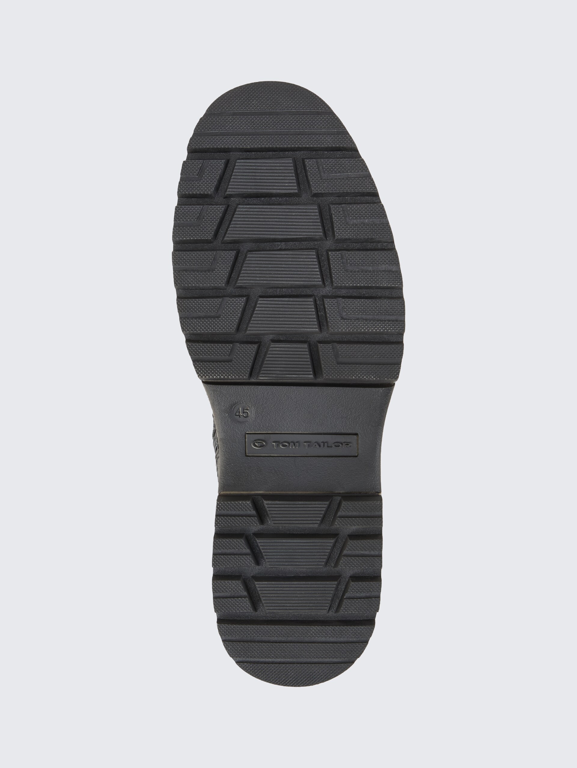 Wasserdichte Schnürstiefeletten - black - Produkt-Ansicht Sohle