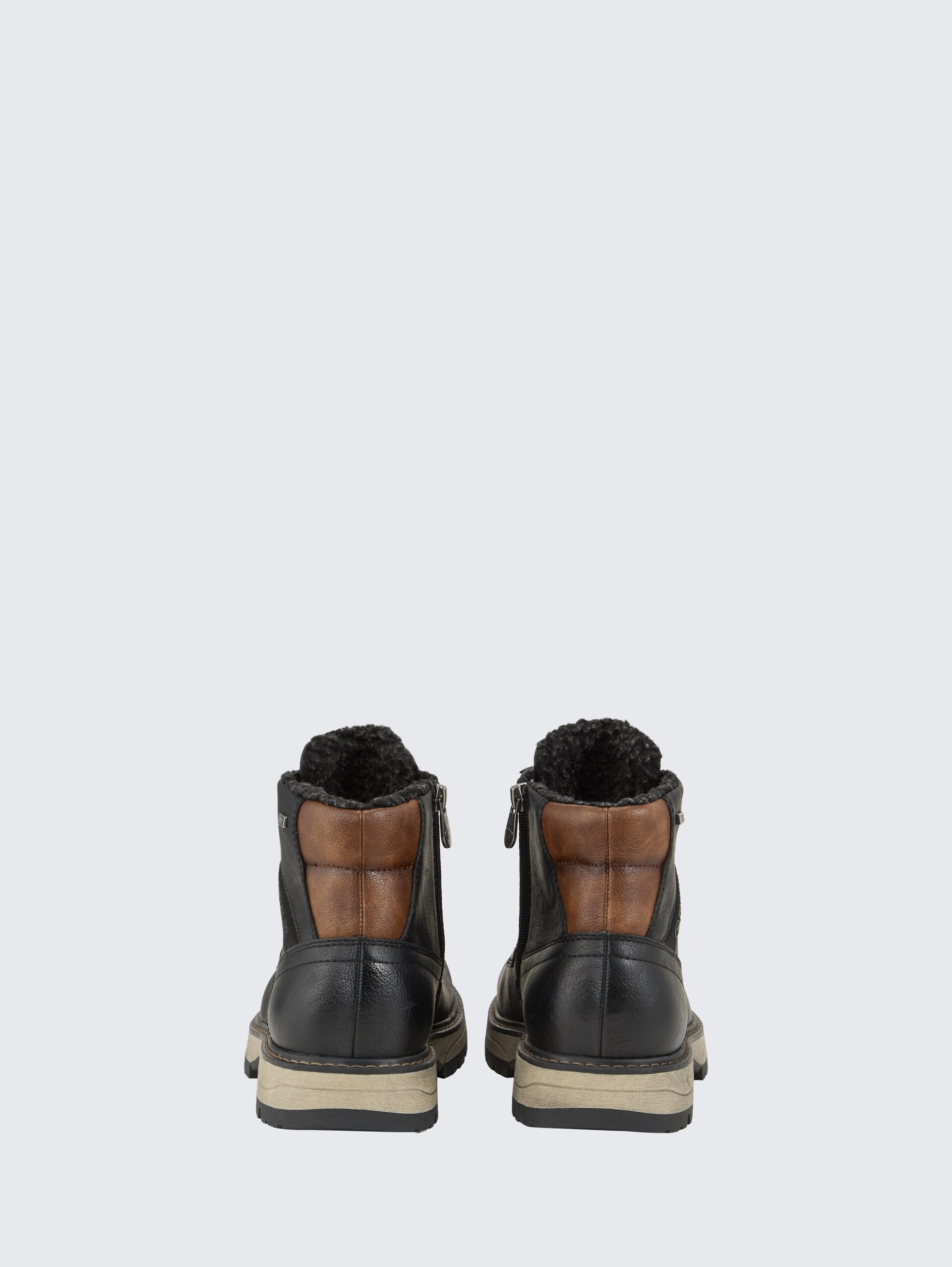 Wasserdichte Schnürstiefeletten - black - Produkt-Rückansicht