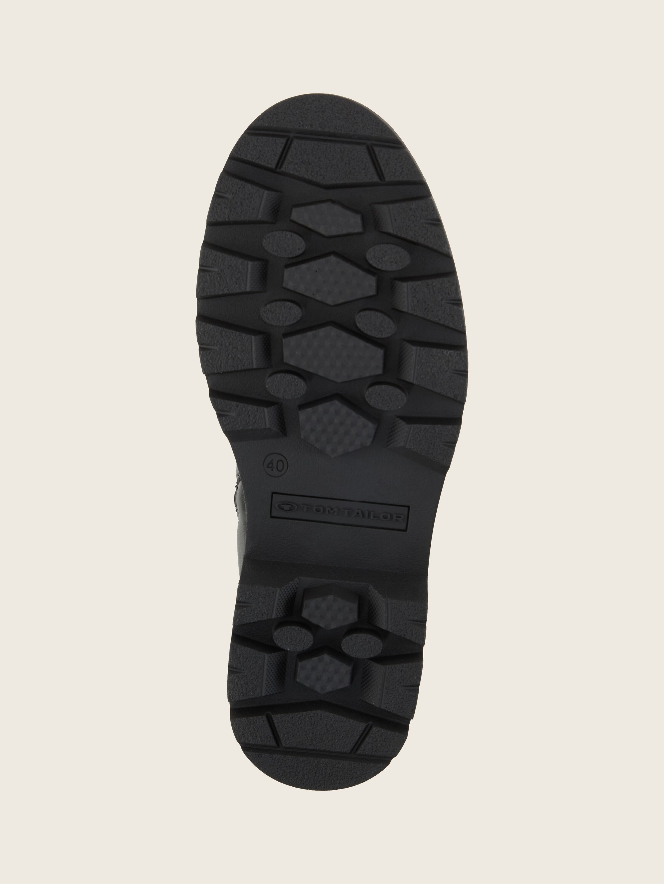 Stiefeletten aus Kunstleder - black_1 - 