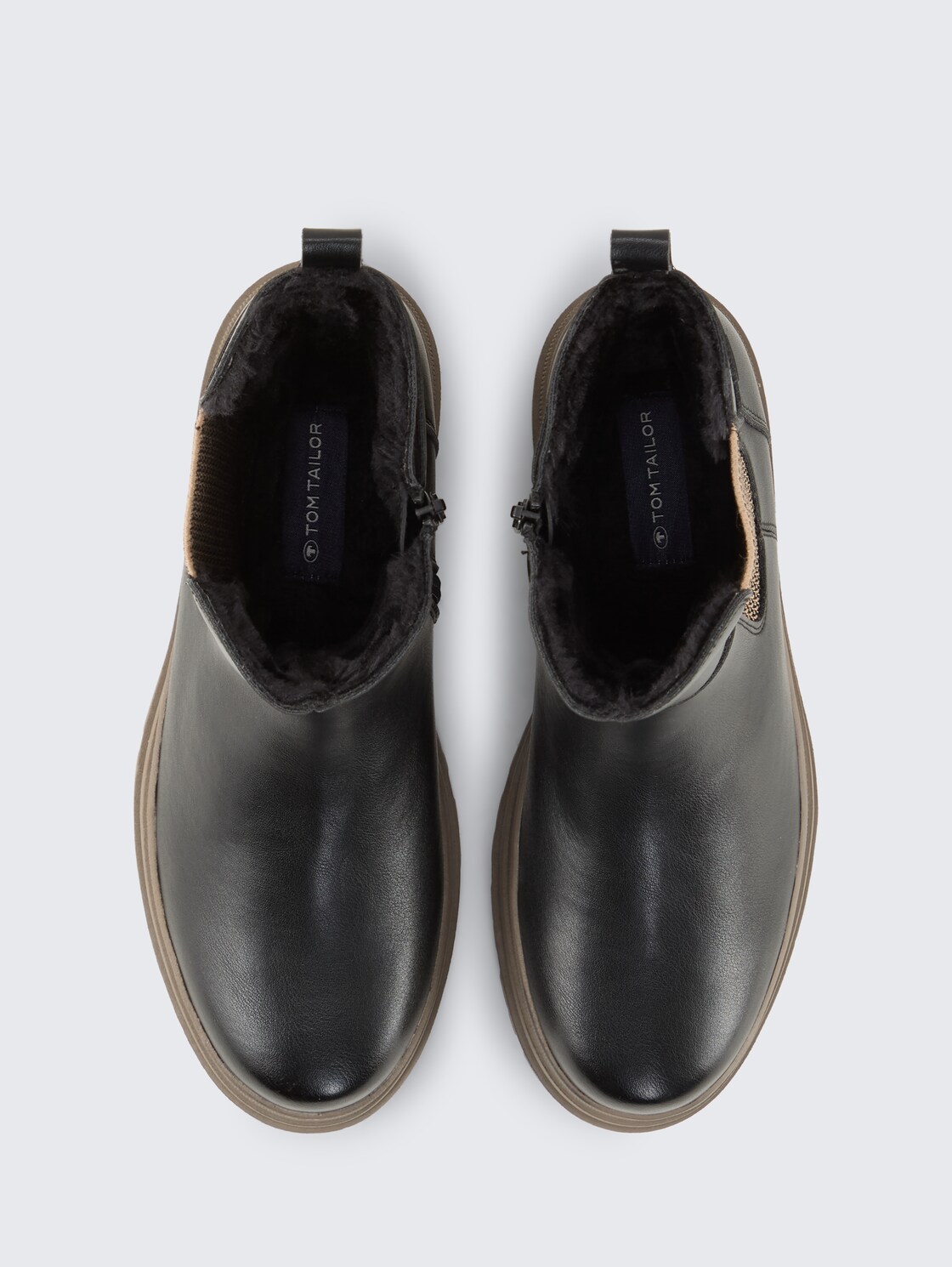 Wasserfeste Stiefel mit Fütterung - black - Produkt-Ansicht von oben 