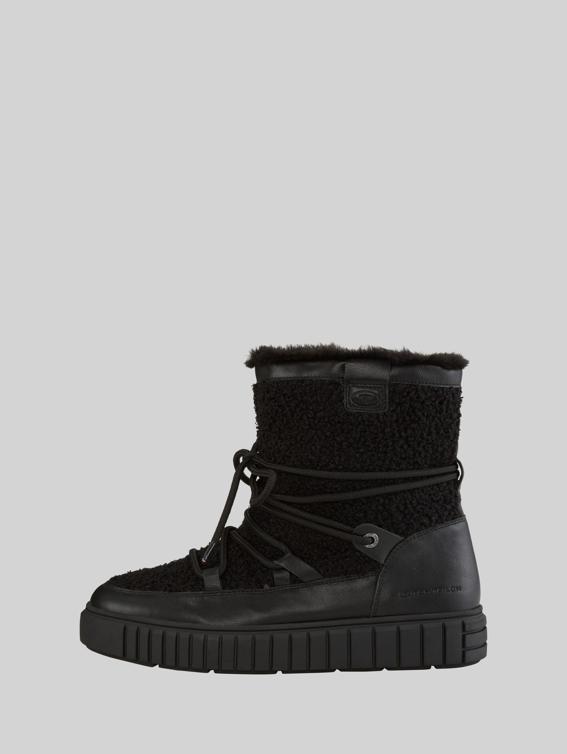 Lined snow boots - black - Product detail view