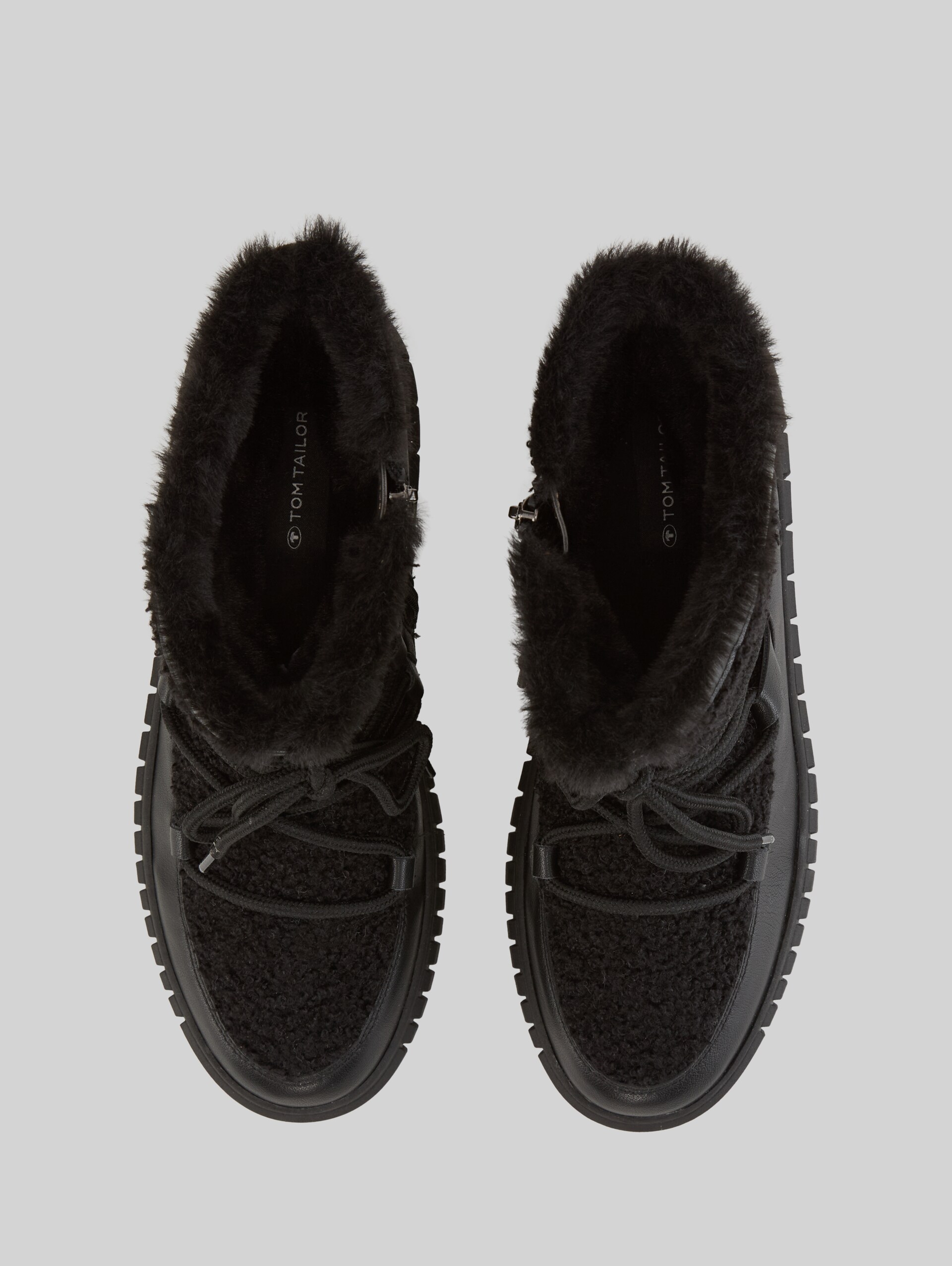 Lined snow boots - black - Product view from top 