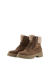 Sélectionné, Bottines doublées par Tom Tailor, brunir