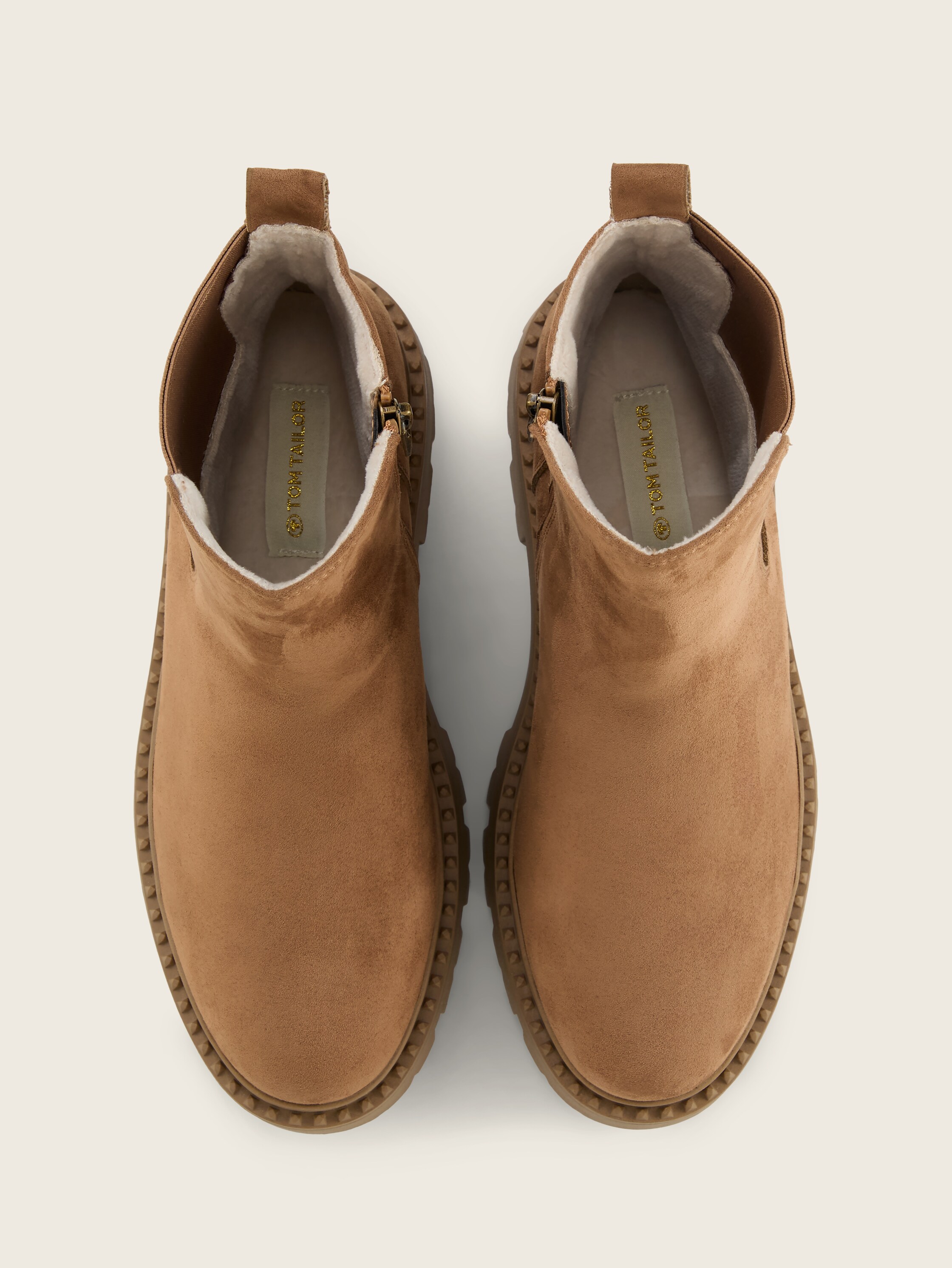 Gefütterte Stiefeletten - hazel - 