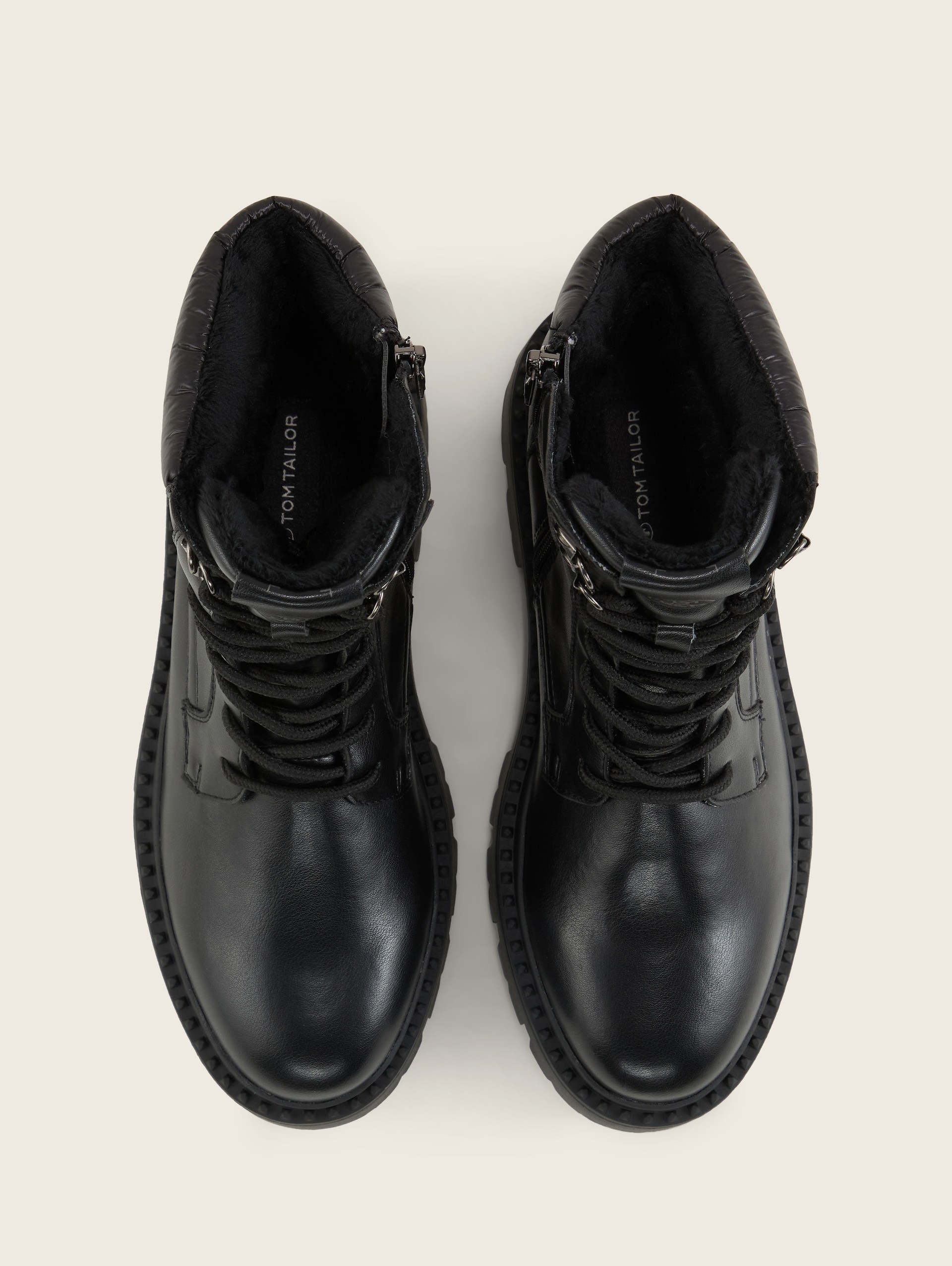 Gefütterte Stiefel - black - Produkt-Ansicht von oben 