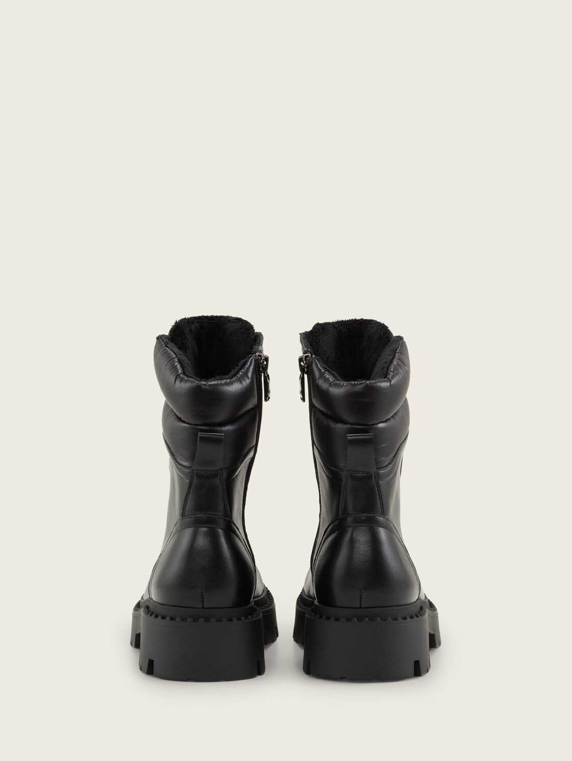 Gefütterte Stiefel - black - Produkt-Rückansicht