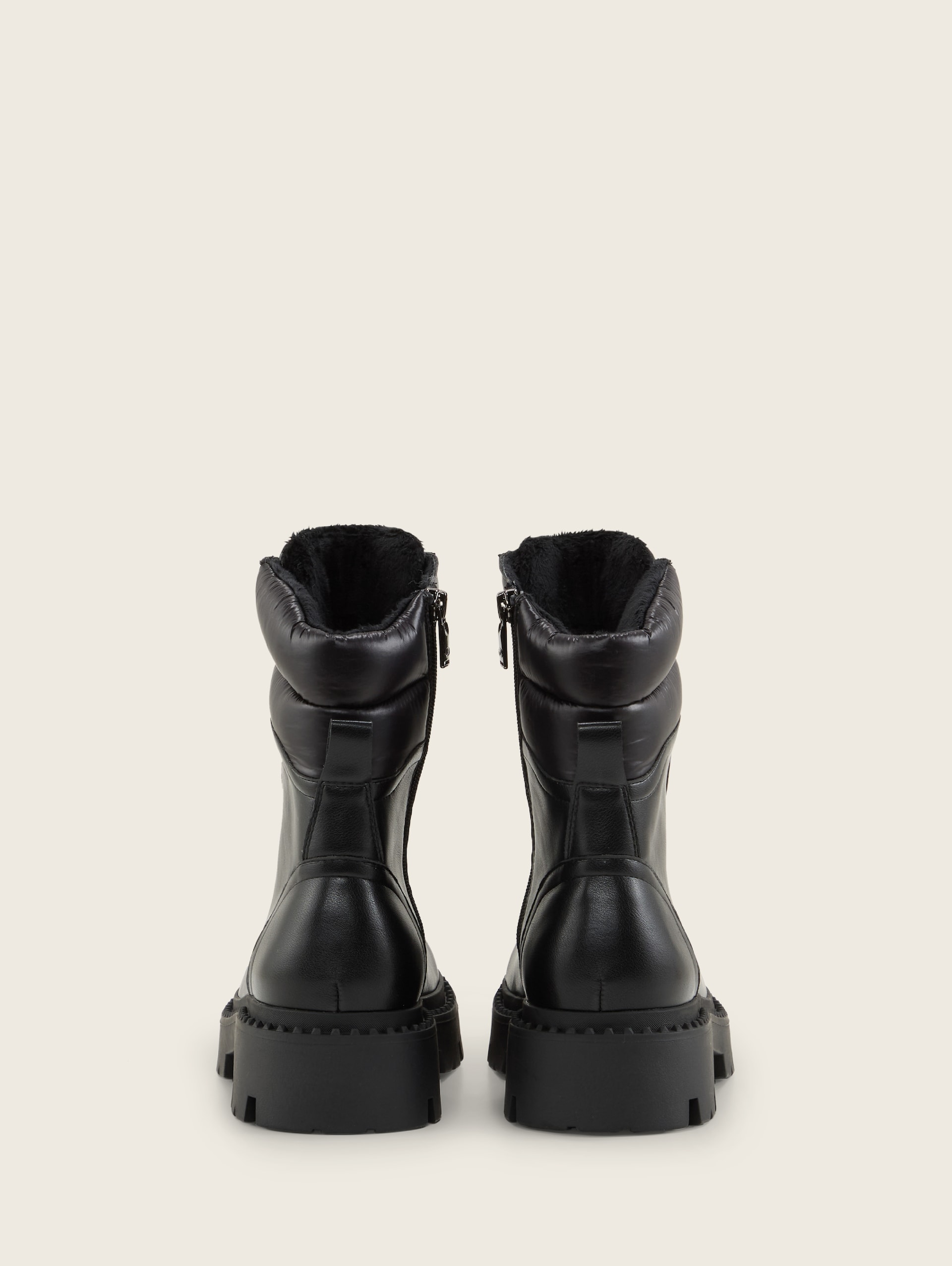 Gefütterte Stiefel - black - Produkt-Rückansicht