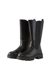 Ausgewählt, Gefütterte Stiefel von Tom Tailor, schwarz