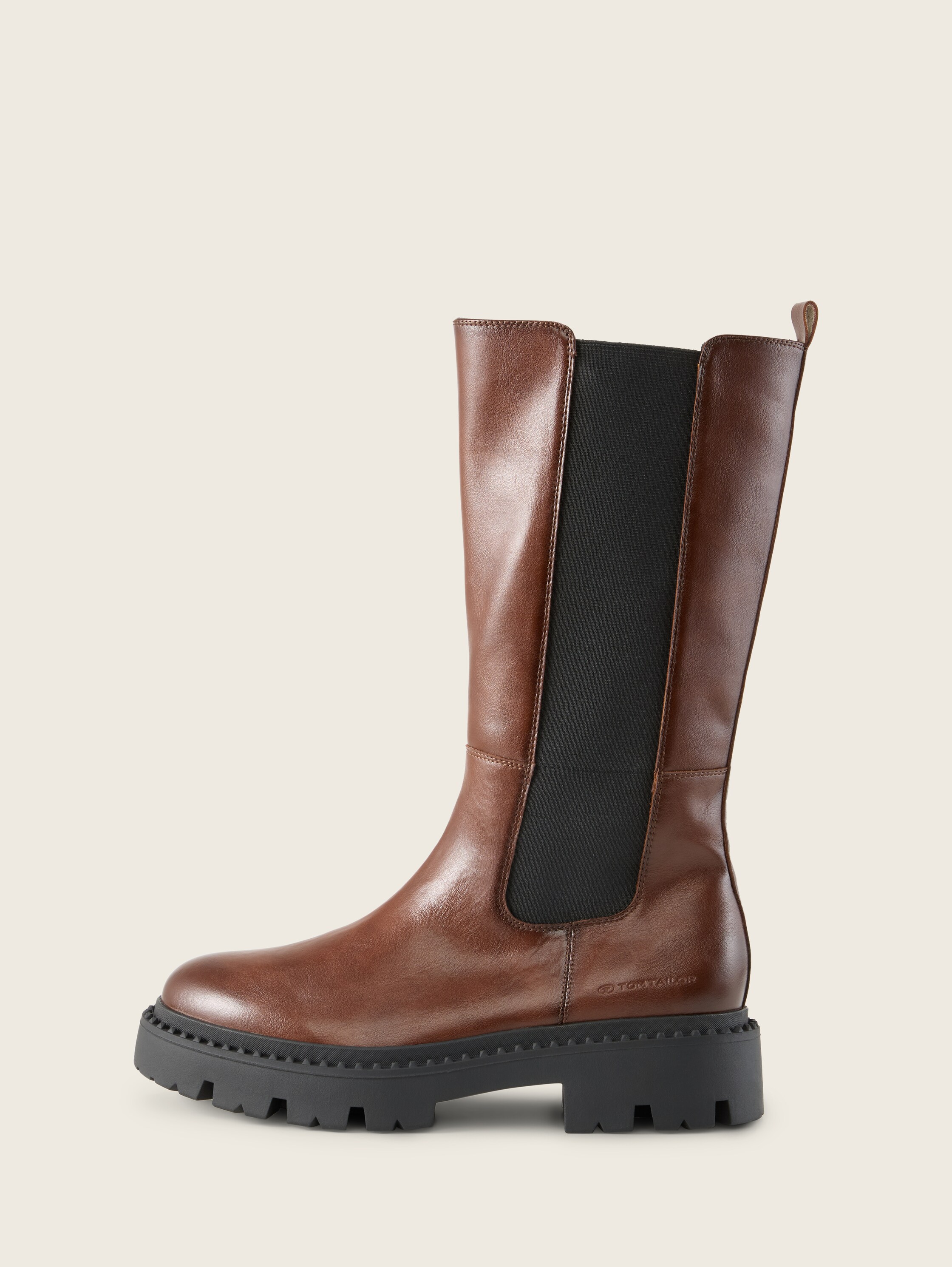 Gefütterte Stiefel - brandy - 