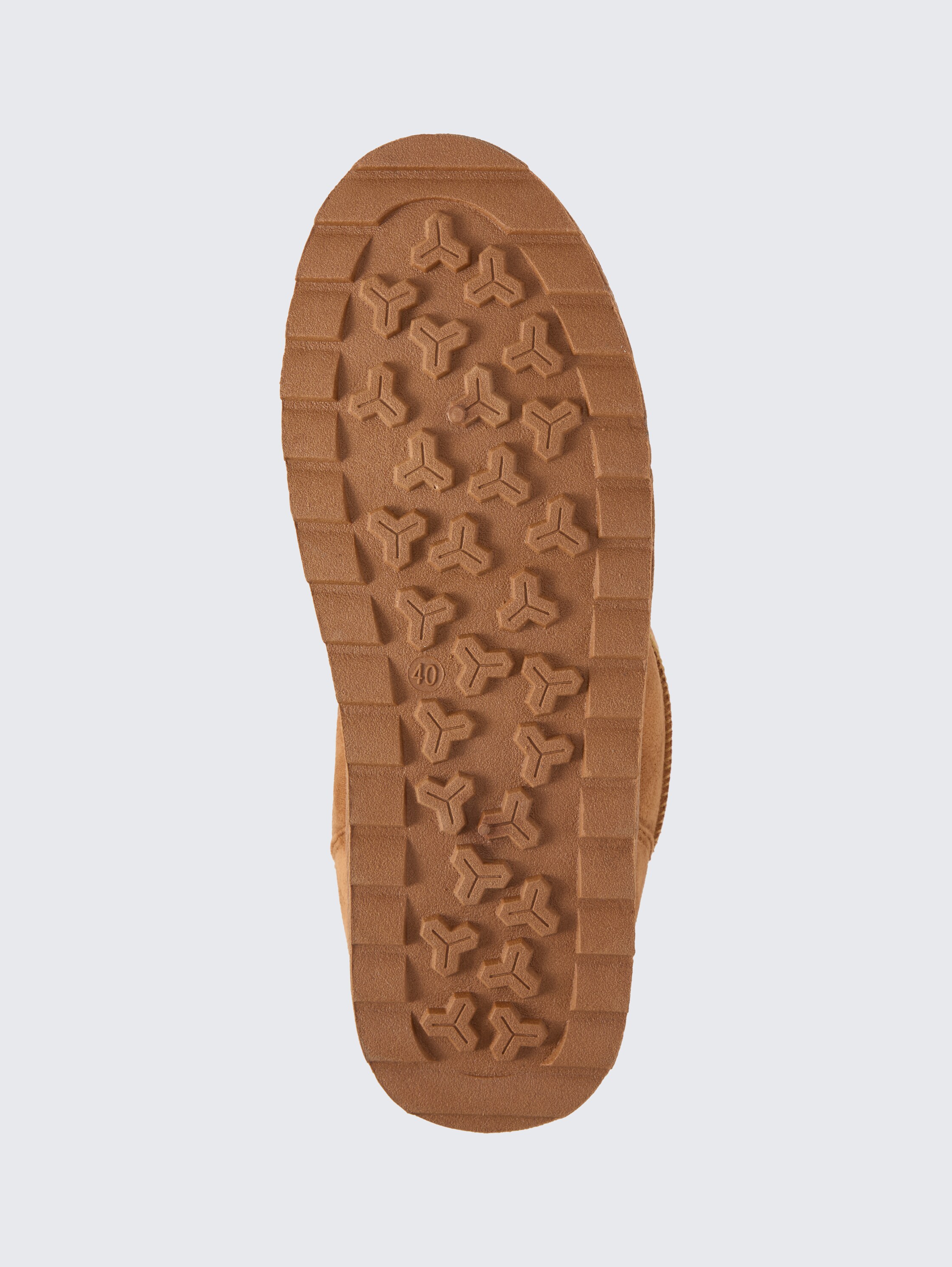 Gefütterte Schneestiefel - cognac - 