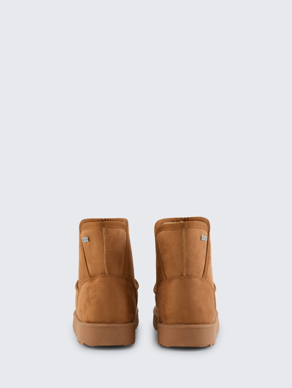 Gefütterte Schneestiefel - cognac - Produkt-Rückansicht